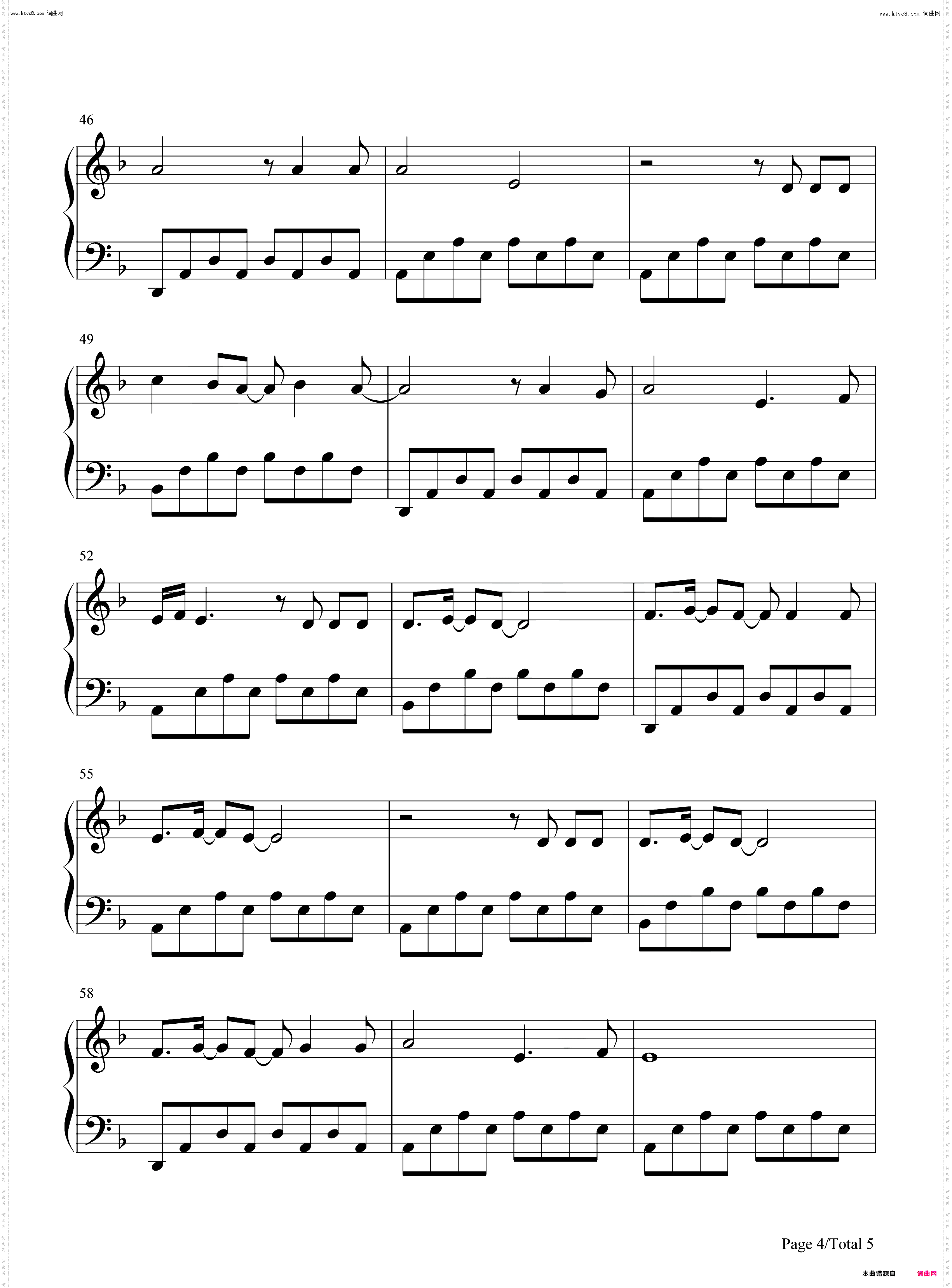 Con La Brisa_黑豹2瓦坎达万岁OST钢琴五线谱及简谱