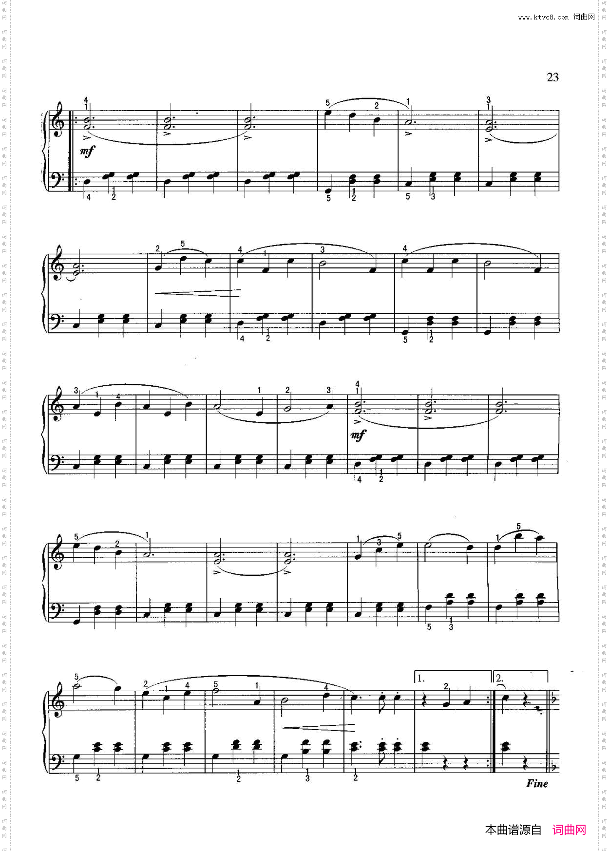 水仙女_不可不弹的世界钢琴名曲100首