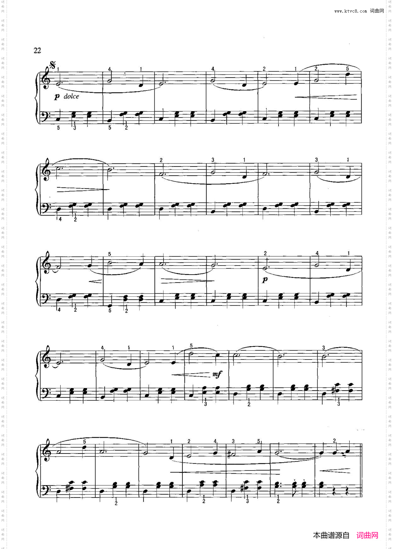 水仙女_不可不弹的世界钢琴名曲100首