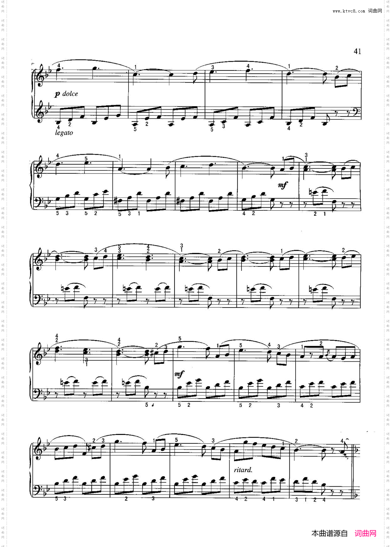 勿忘我_不可不弹的世界钢琴名曲100首