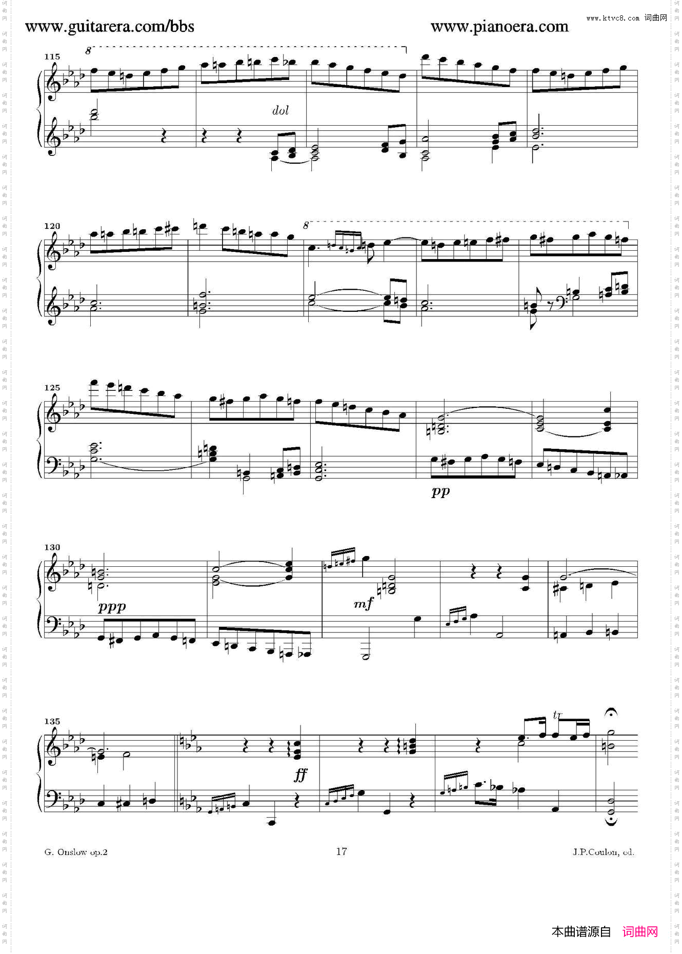 c小调华丽钢琴奏鸣曲·第三乐章_Grande Piano Sonata in c Minor Op·2