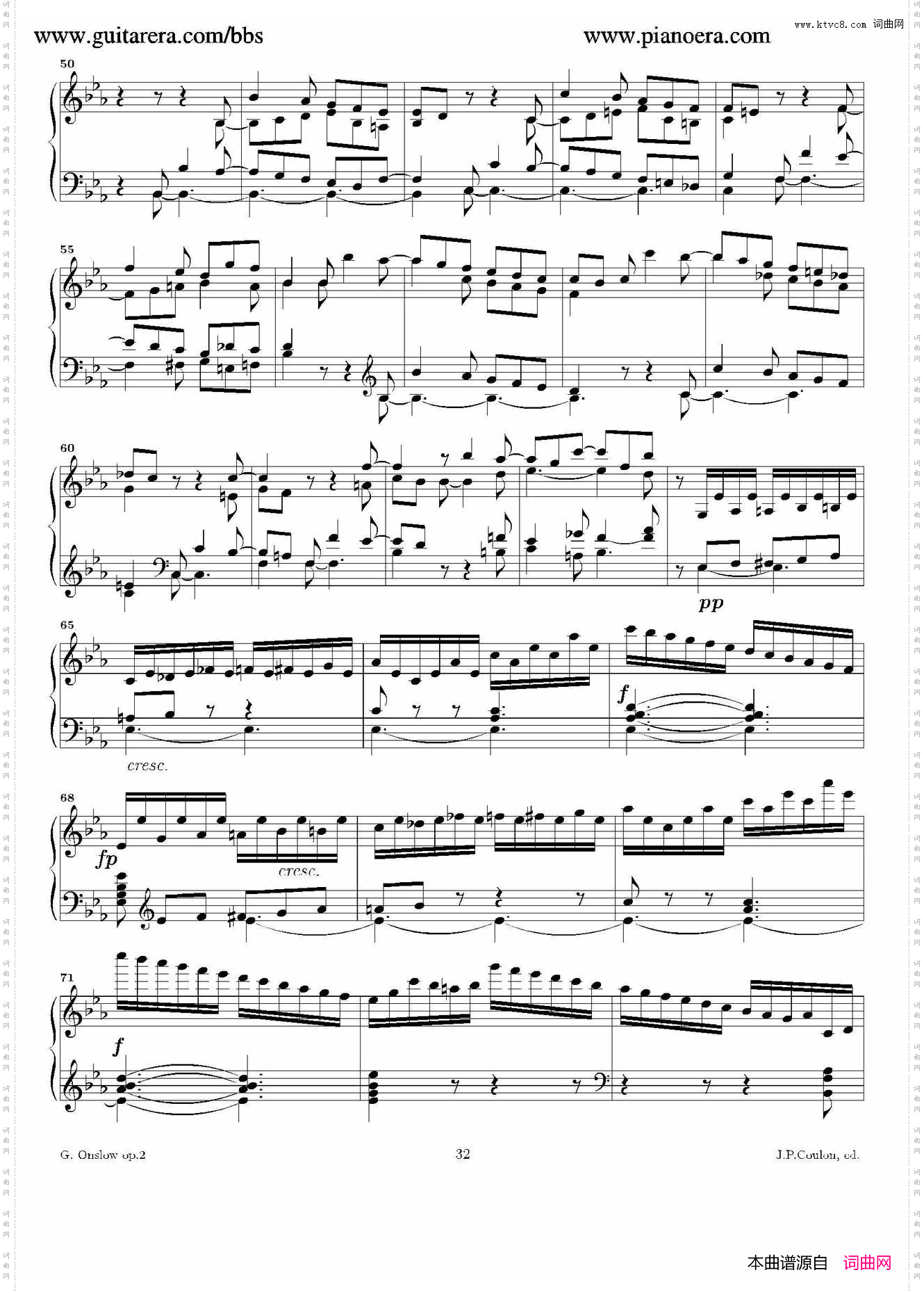 c小调华丽钢琴奏鸣曲·第四乐章_Grande Piano Sonata in c Minor Op·2