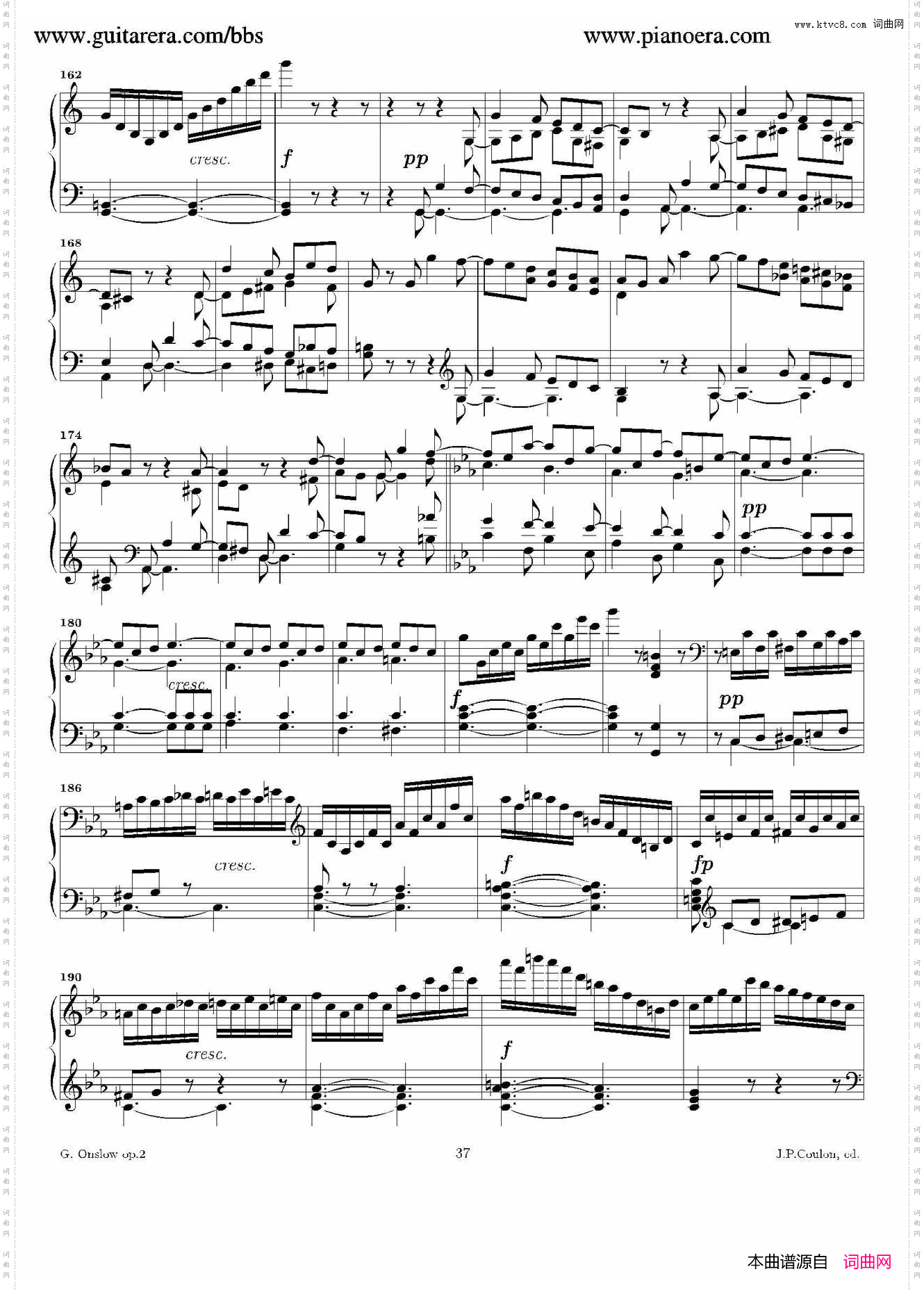 c小调华丽钢琴奏鸣曲·第四乐章_Grande Piano Sonata in c Minor Op·2