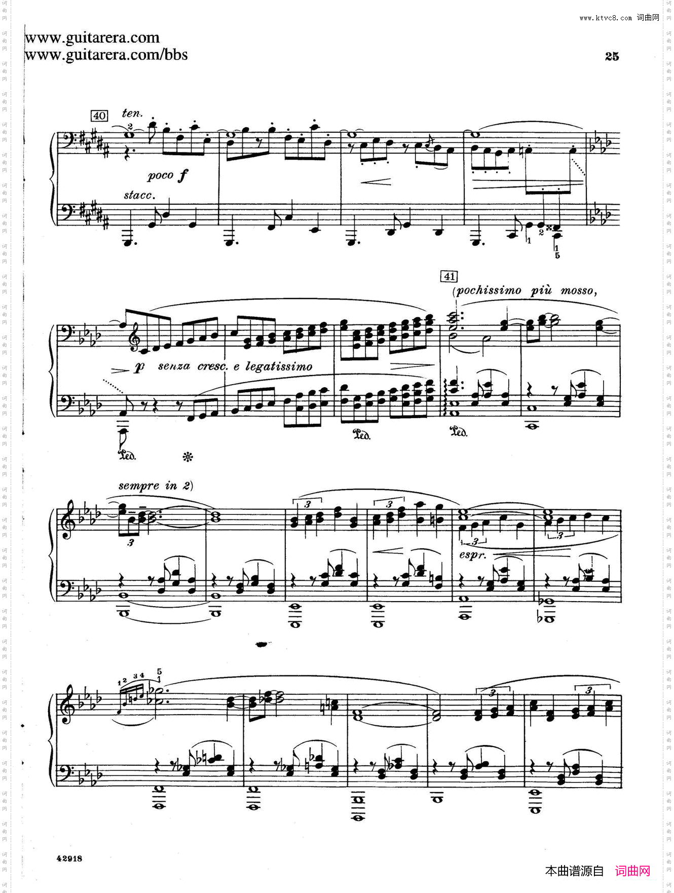 Souvenirs Op·28纪念曲5· 踌躇的探戈