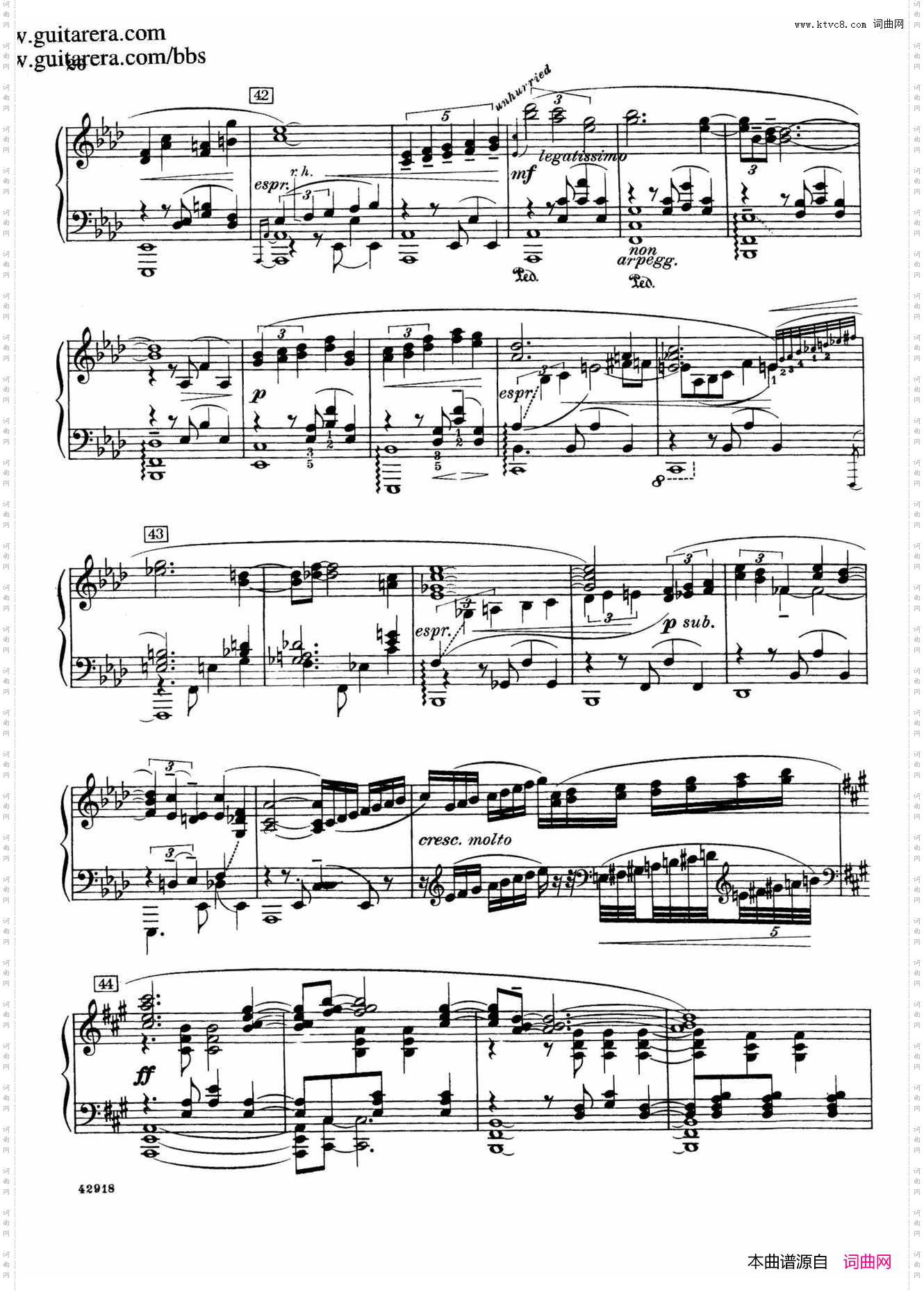 Souvenirs Op·28纪念曲5· 踌躇的探戈