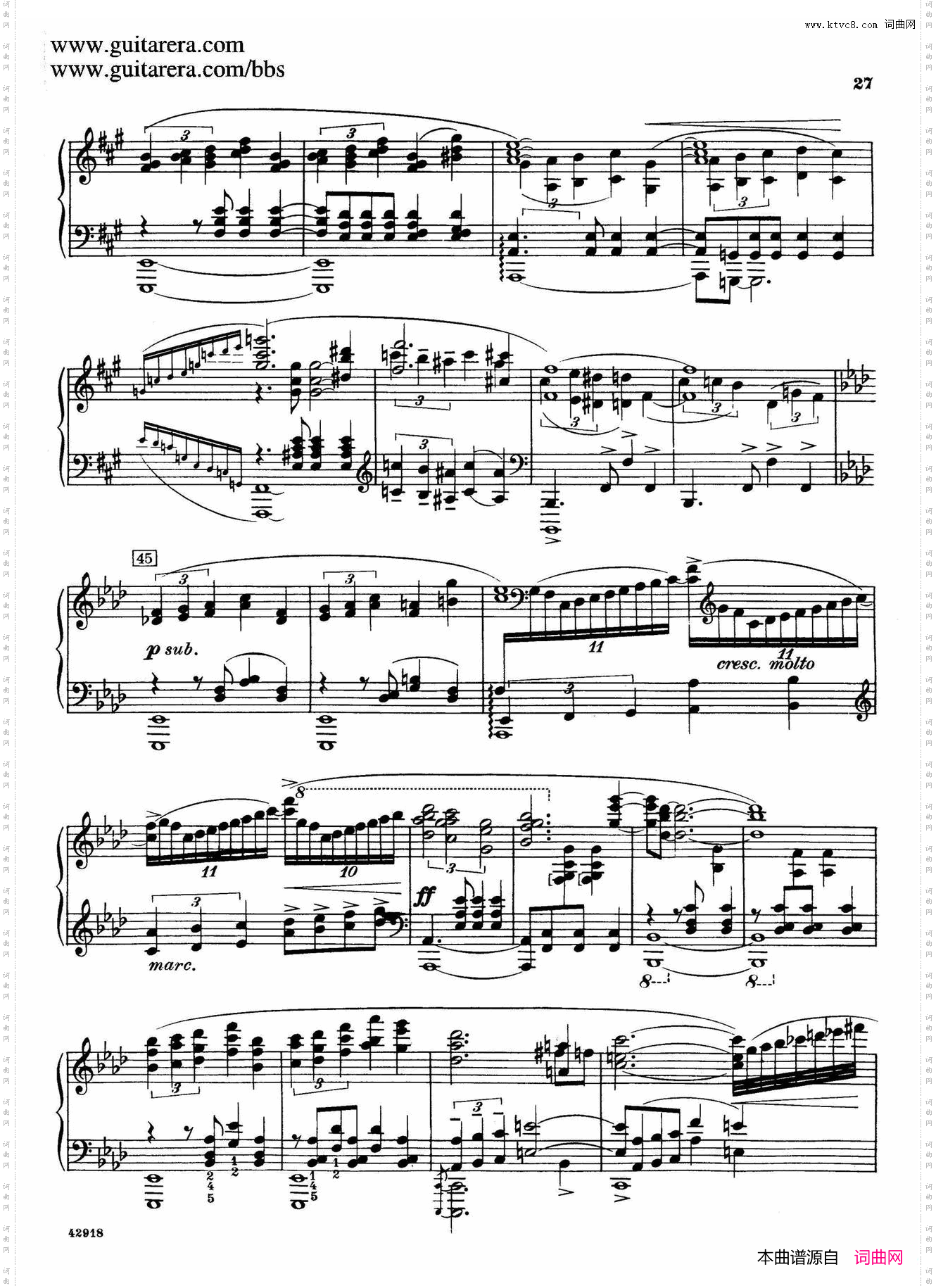 Souvenirs Op·28纪念曲5· 踌躇的探戈