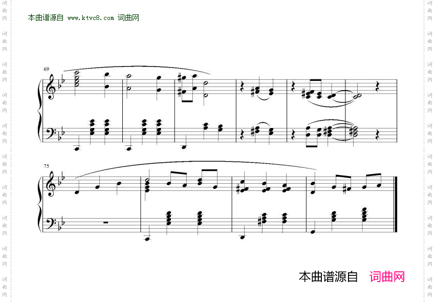 人生的旋转木马_ 钢琴曲 