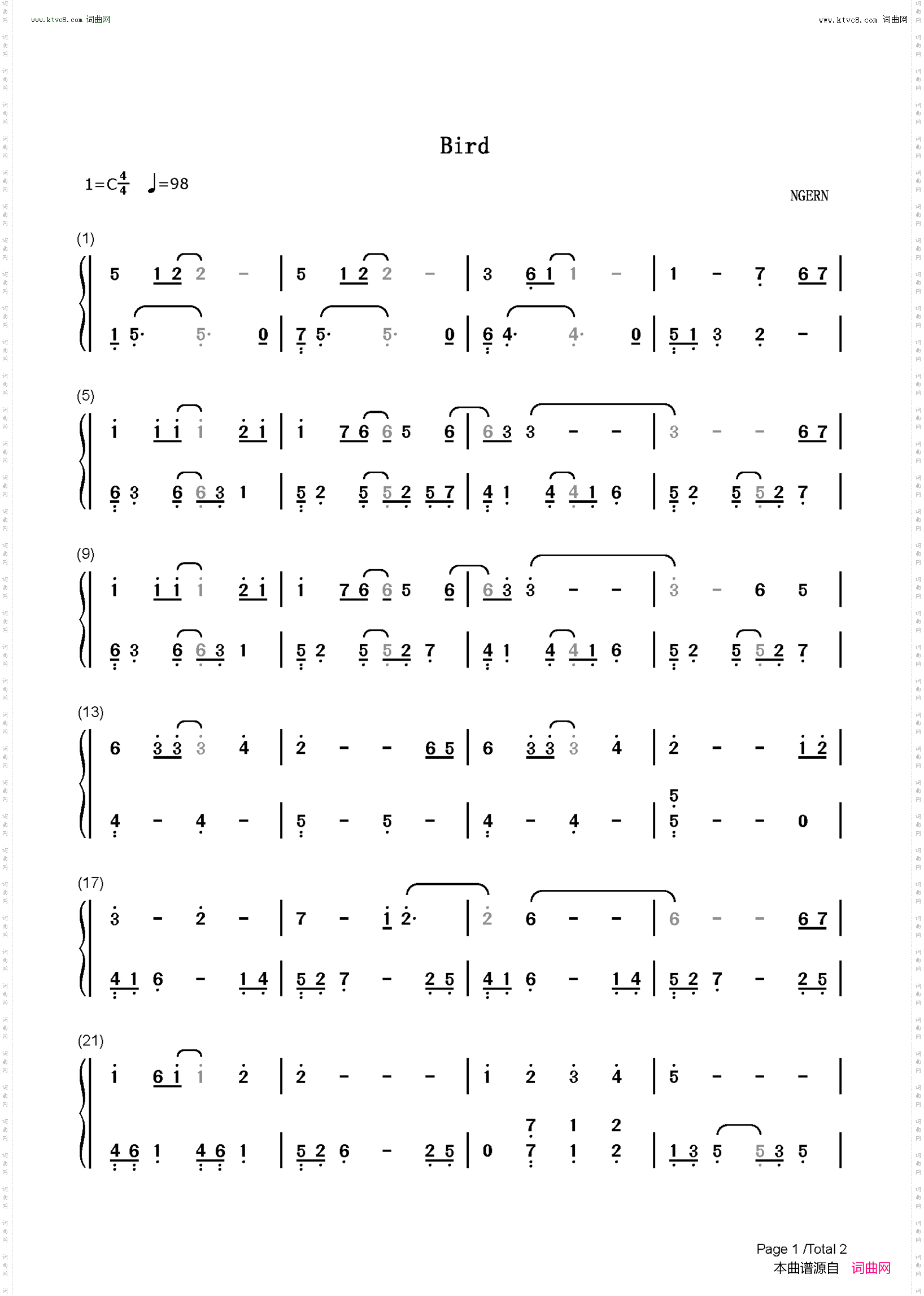 Bird_黑执事Ⅱ ED1