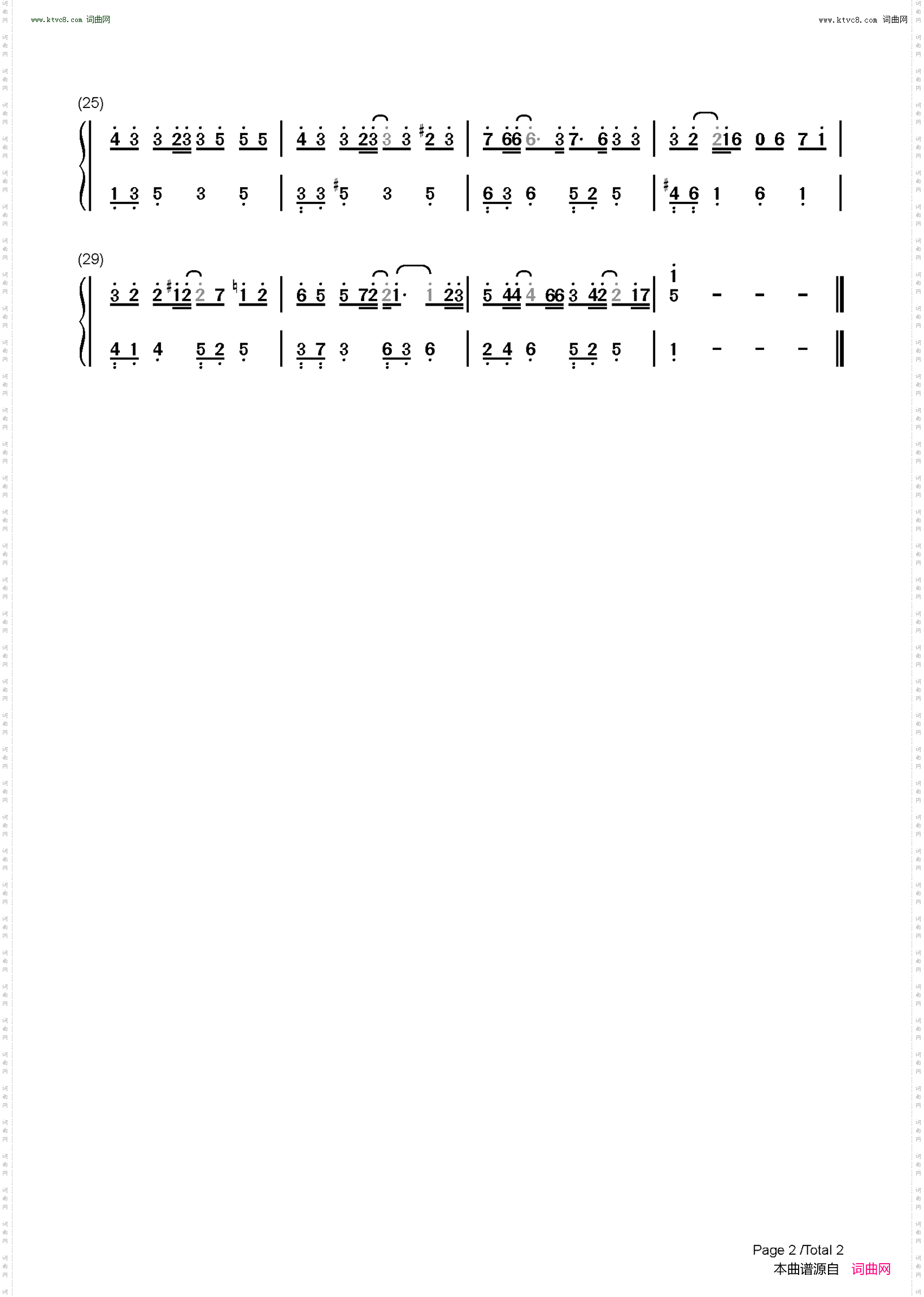 刻在我心底的名字_C调简单版