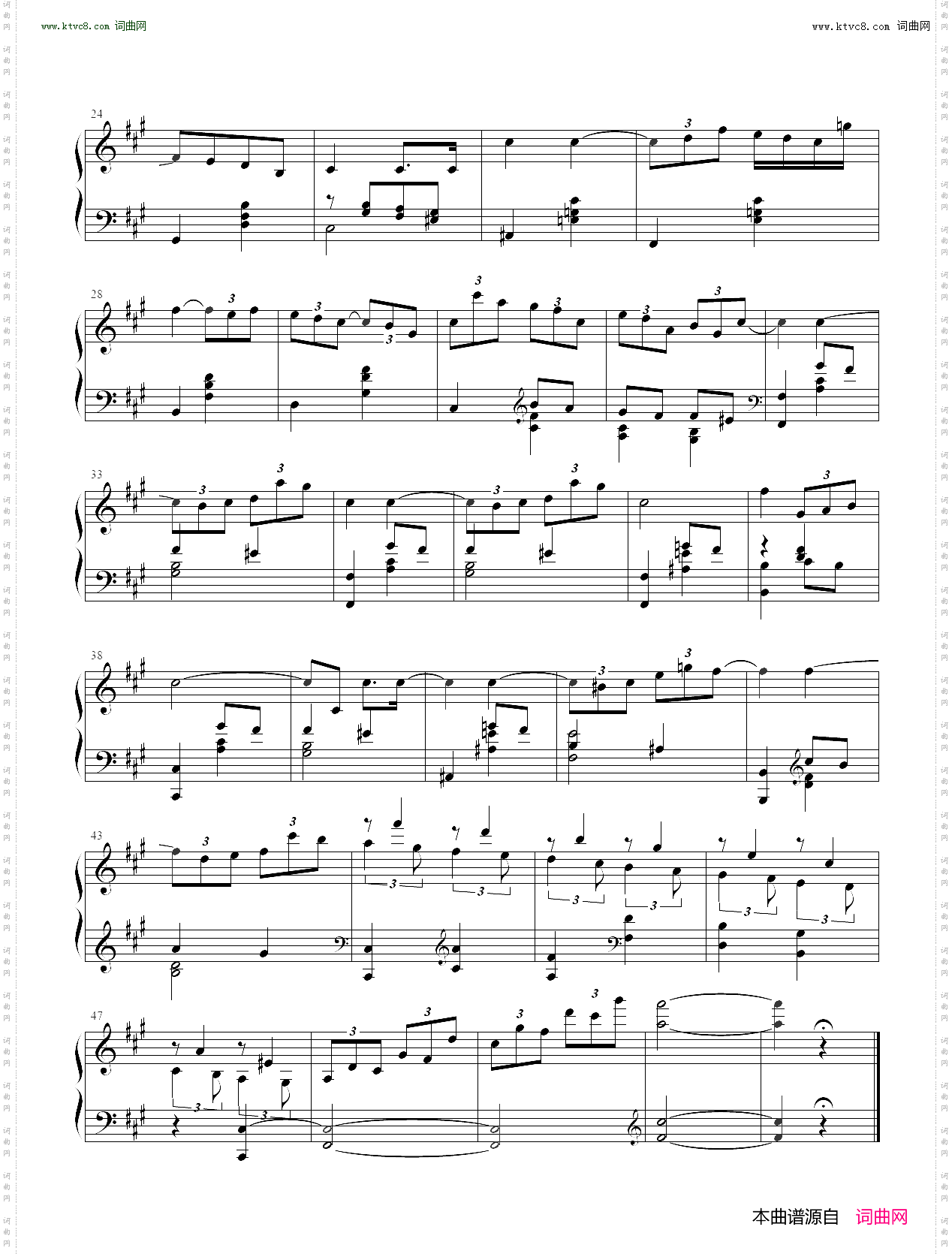 秋叶_Op·29 No·3 选自《在他们的家乡》组曲 【俄】列比科夫fm版