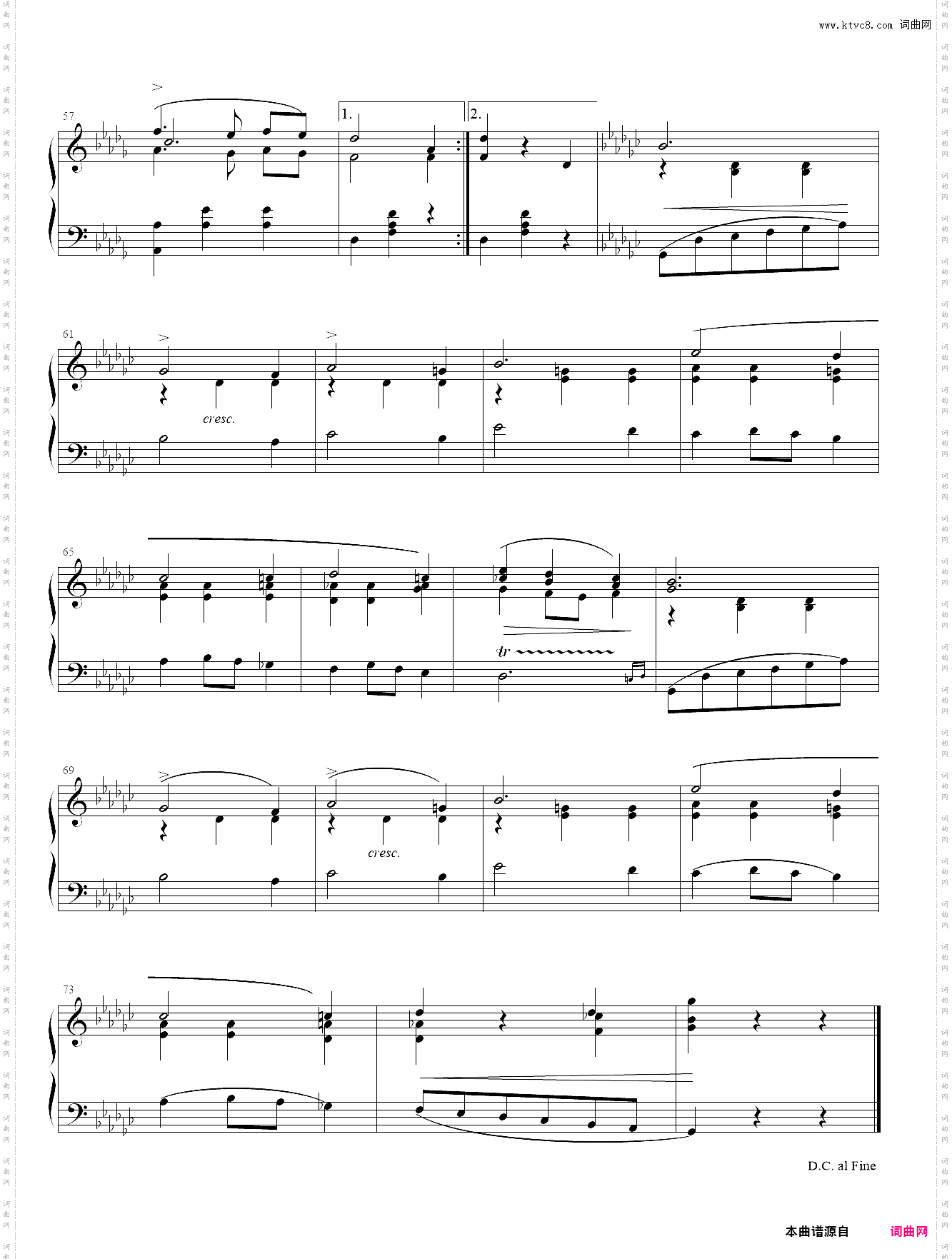 112· 第九级【c项】1·圆舞曲 op·70 no·3 - 中国音乐家协会全国钢琴演奏考级作品集新编第二版