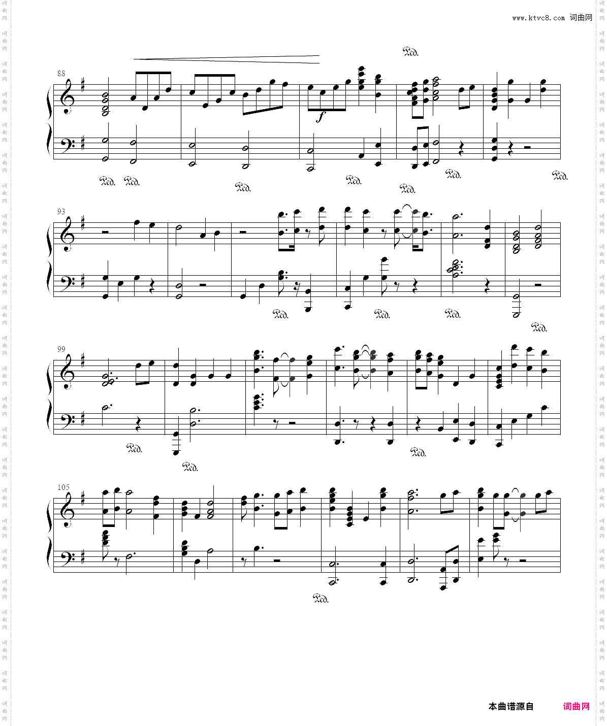 from a distance 来自远方 richard clayderman 演奏版本