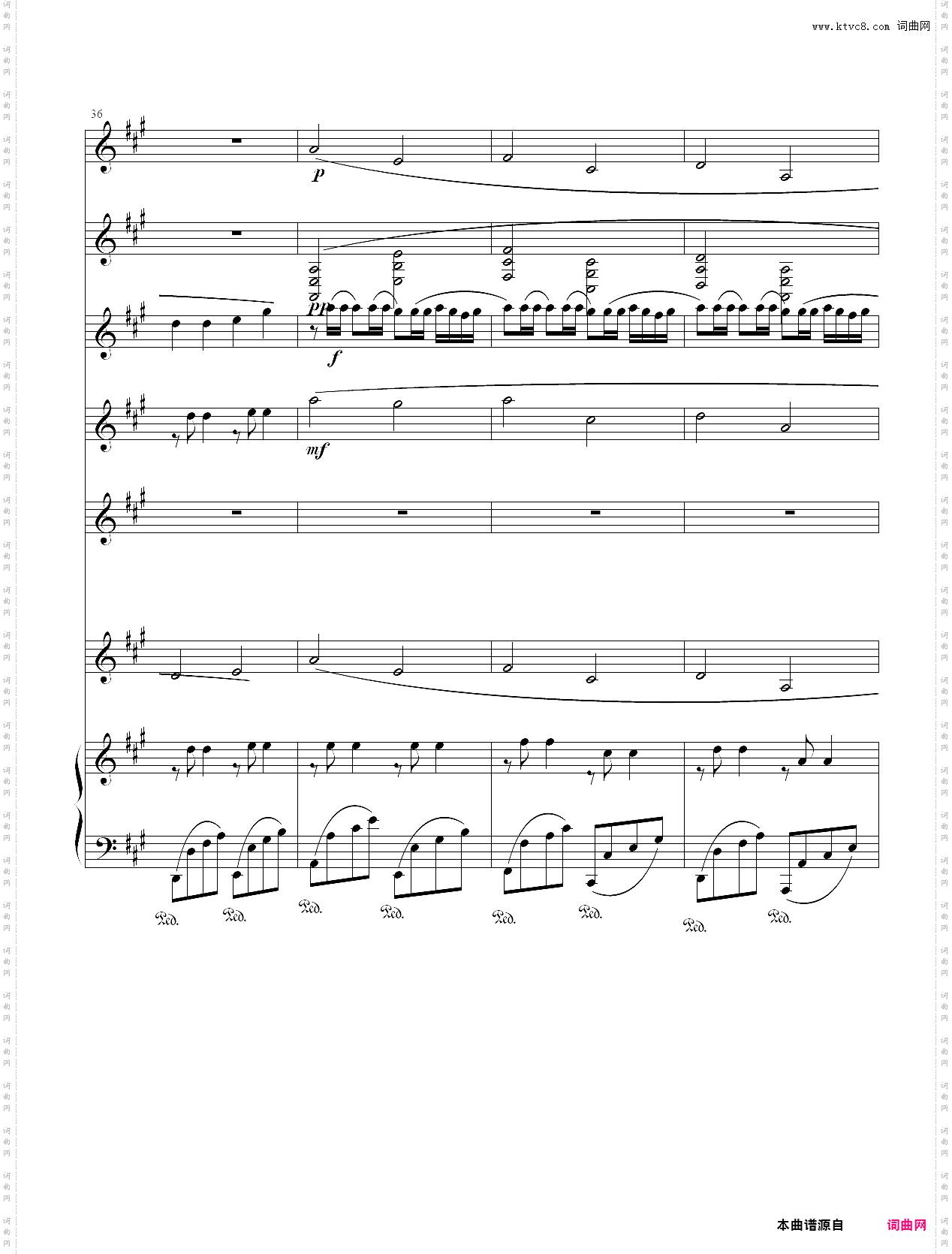 christmas canon roc 圣诞卡农