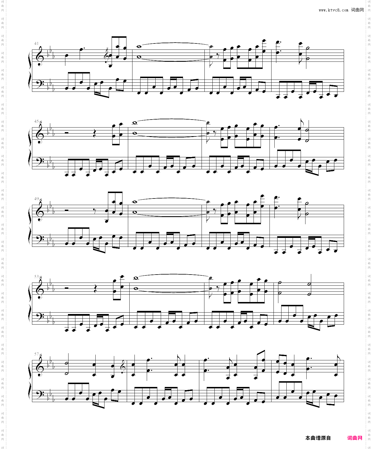 immortal不朽钢琴版