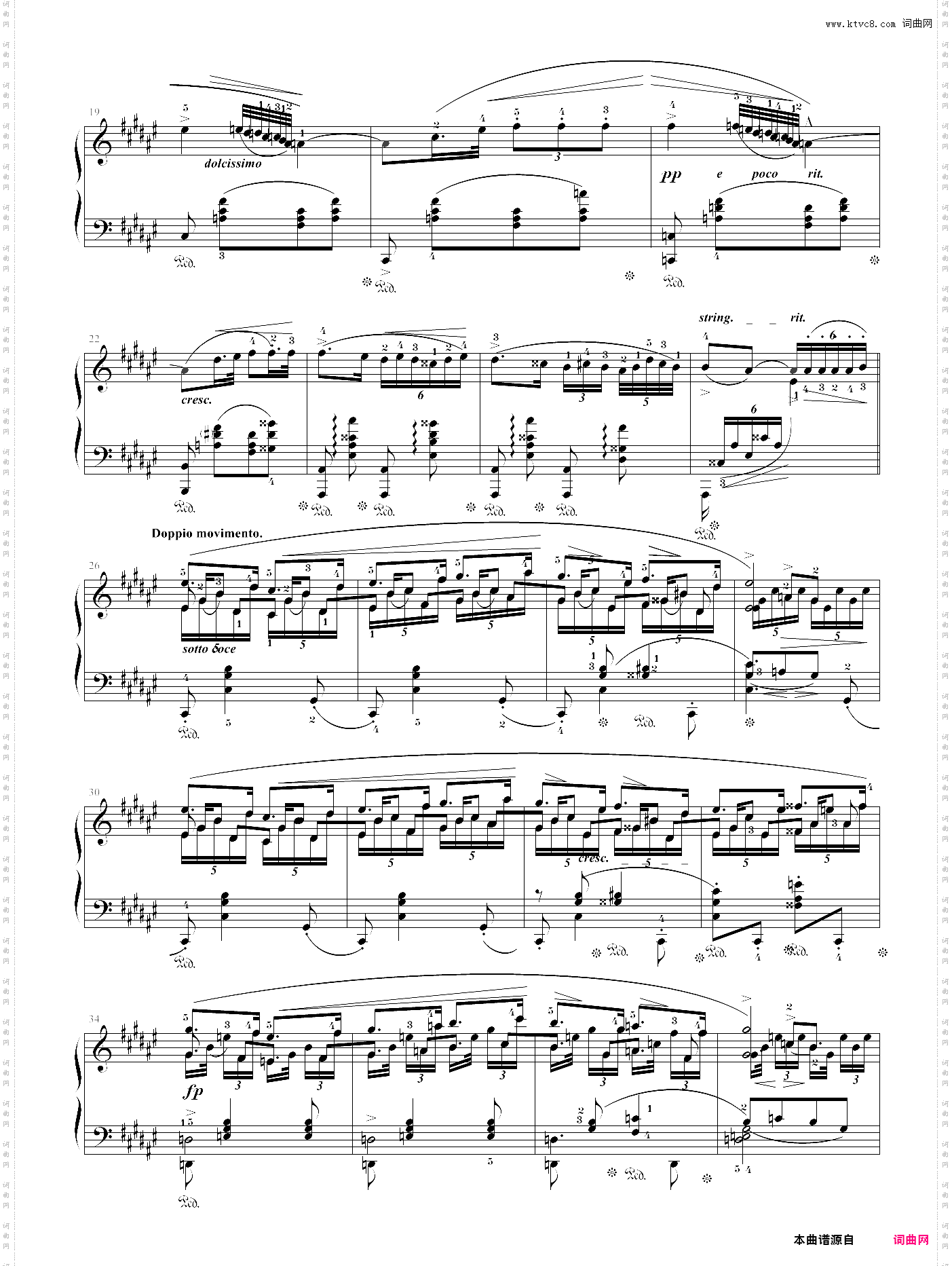 肖邦夜曲5