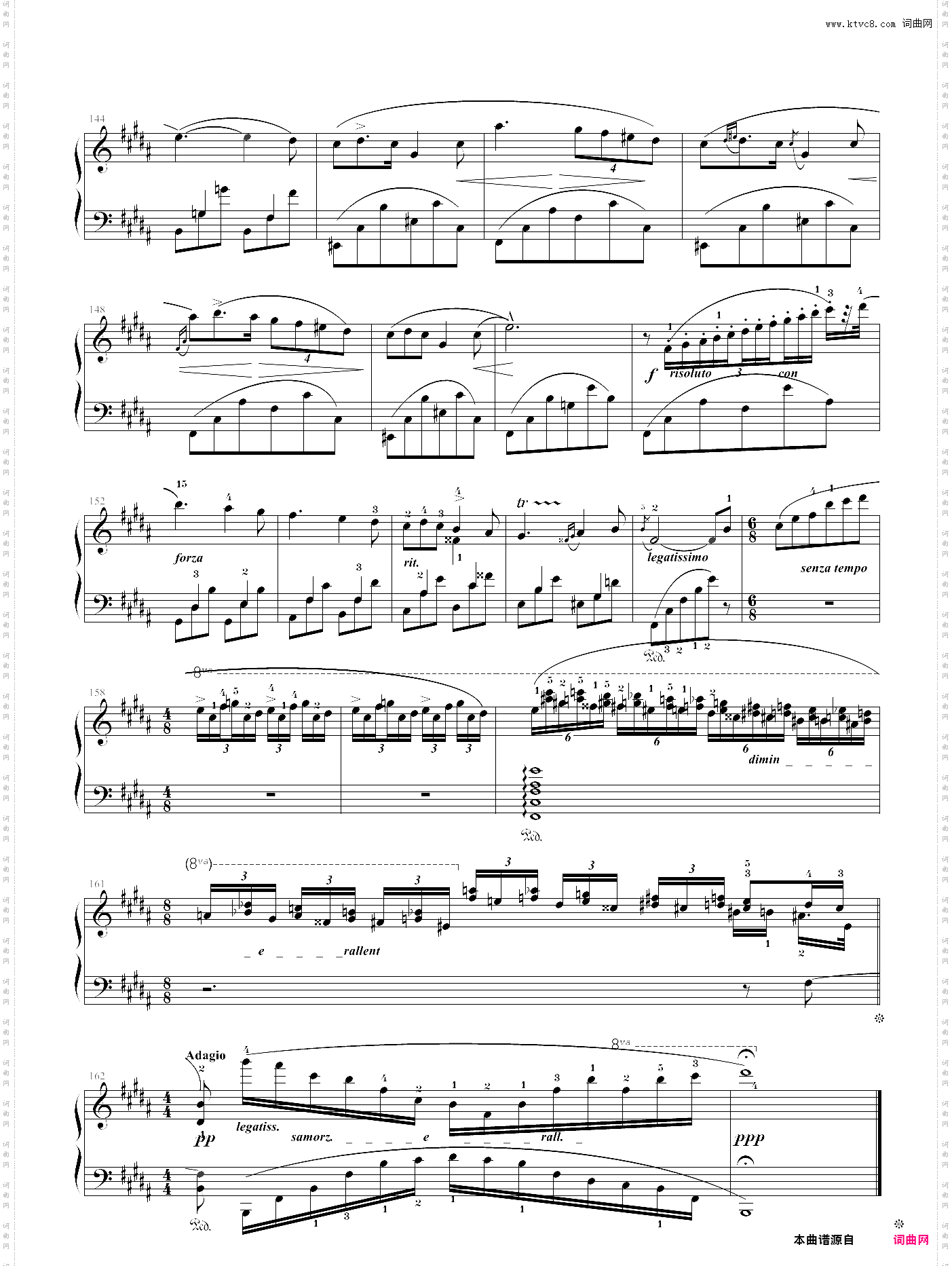 肖邦夜曲3