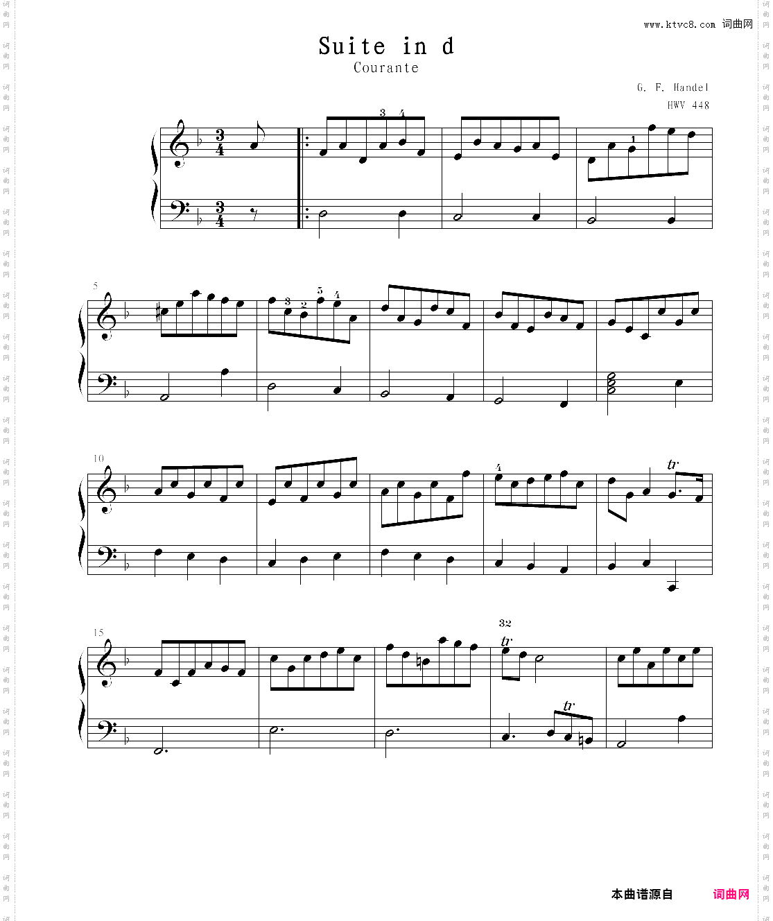 suite in d - courante