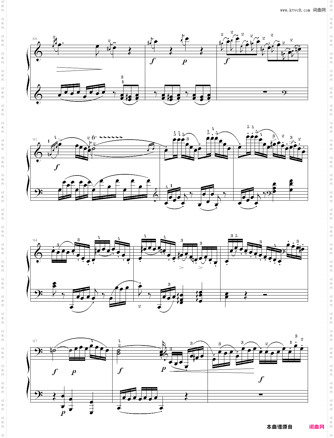 莫扎特奏鸣曲kv279第一乐章，官方校正版