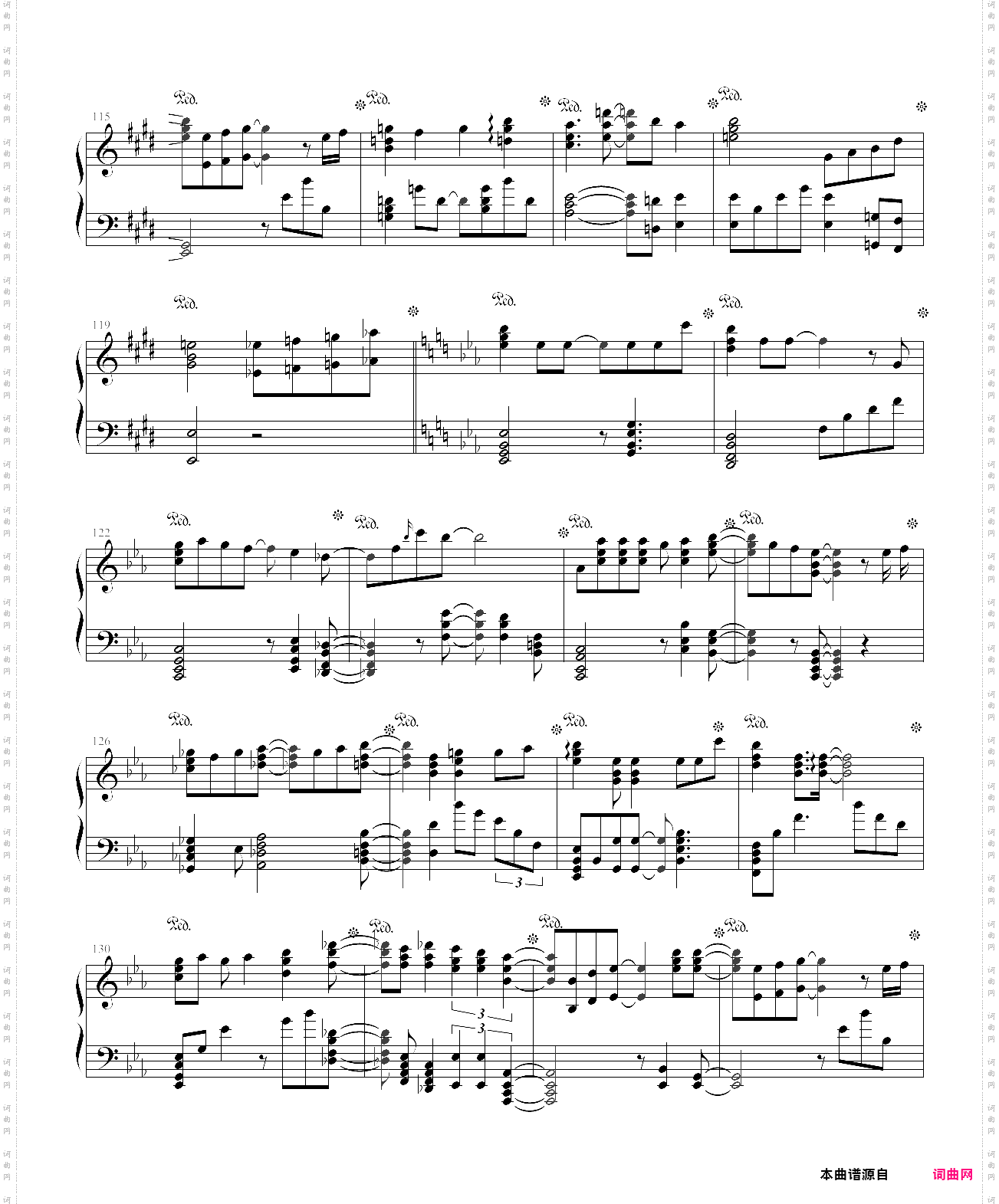 恋さくミライ《恋花绽放樱飞时》主题曲 — piano ver·