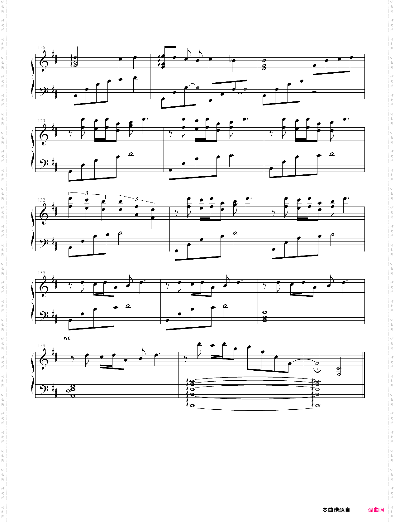 君をのせてdbdxxyn记谱