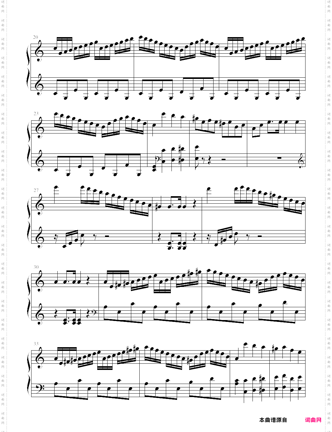 【钢琴块 2 等级歌曲】136· 小奏鸣曲op·88-3