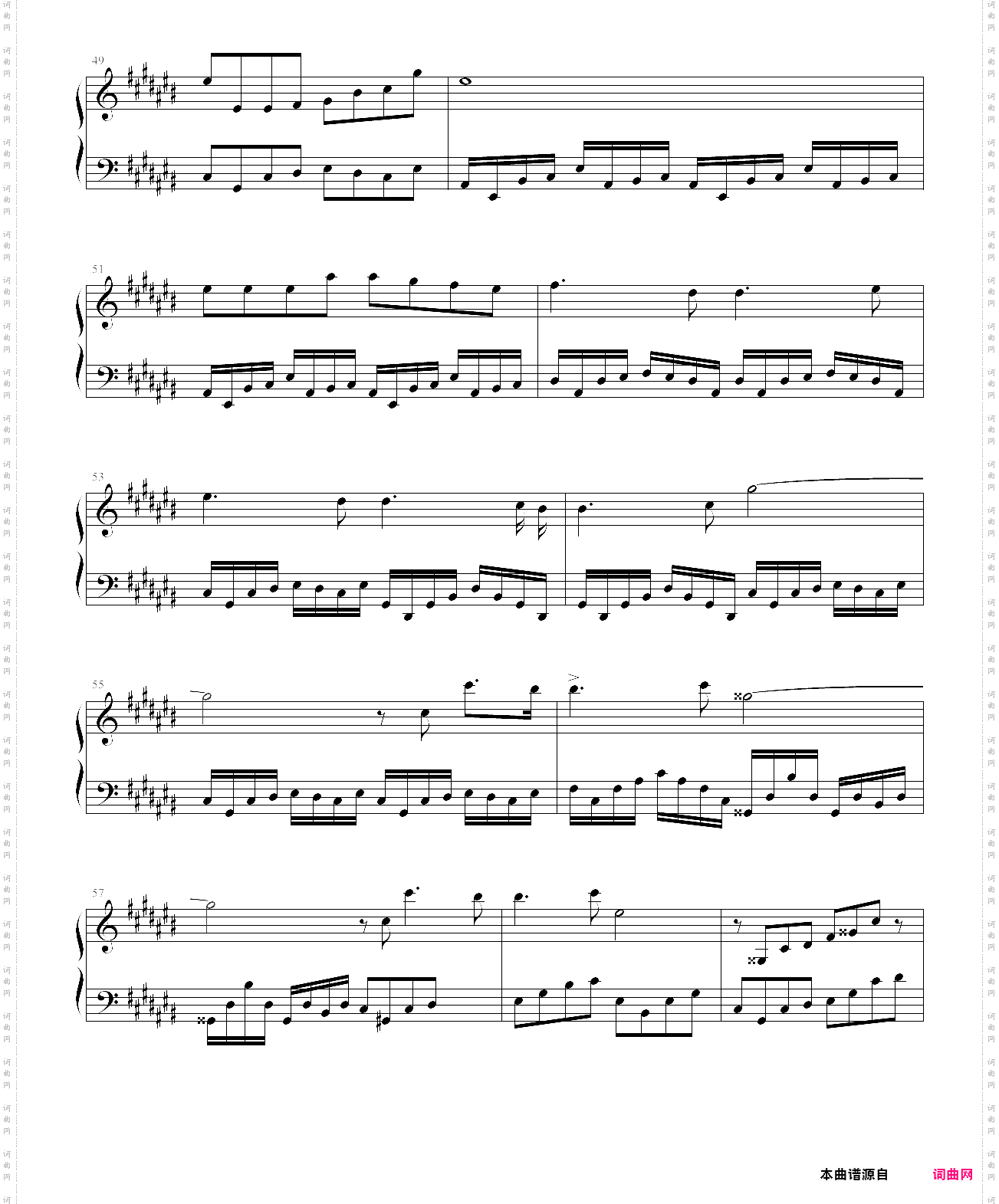 陈百强-梦呓 instrumental简化版