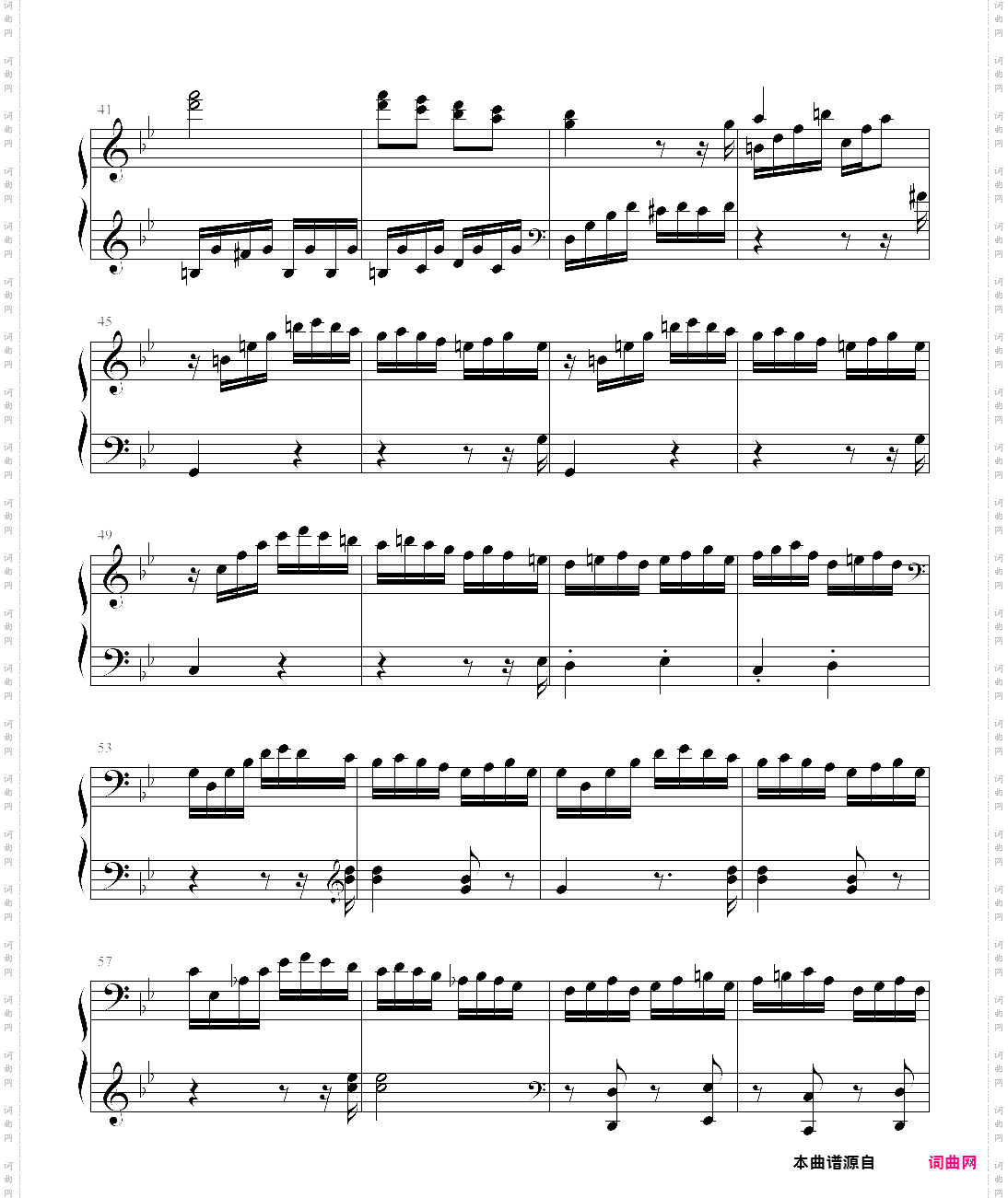 【钢琴块 2 等级歌曲】129· 热情奏鸣曲 第三章