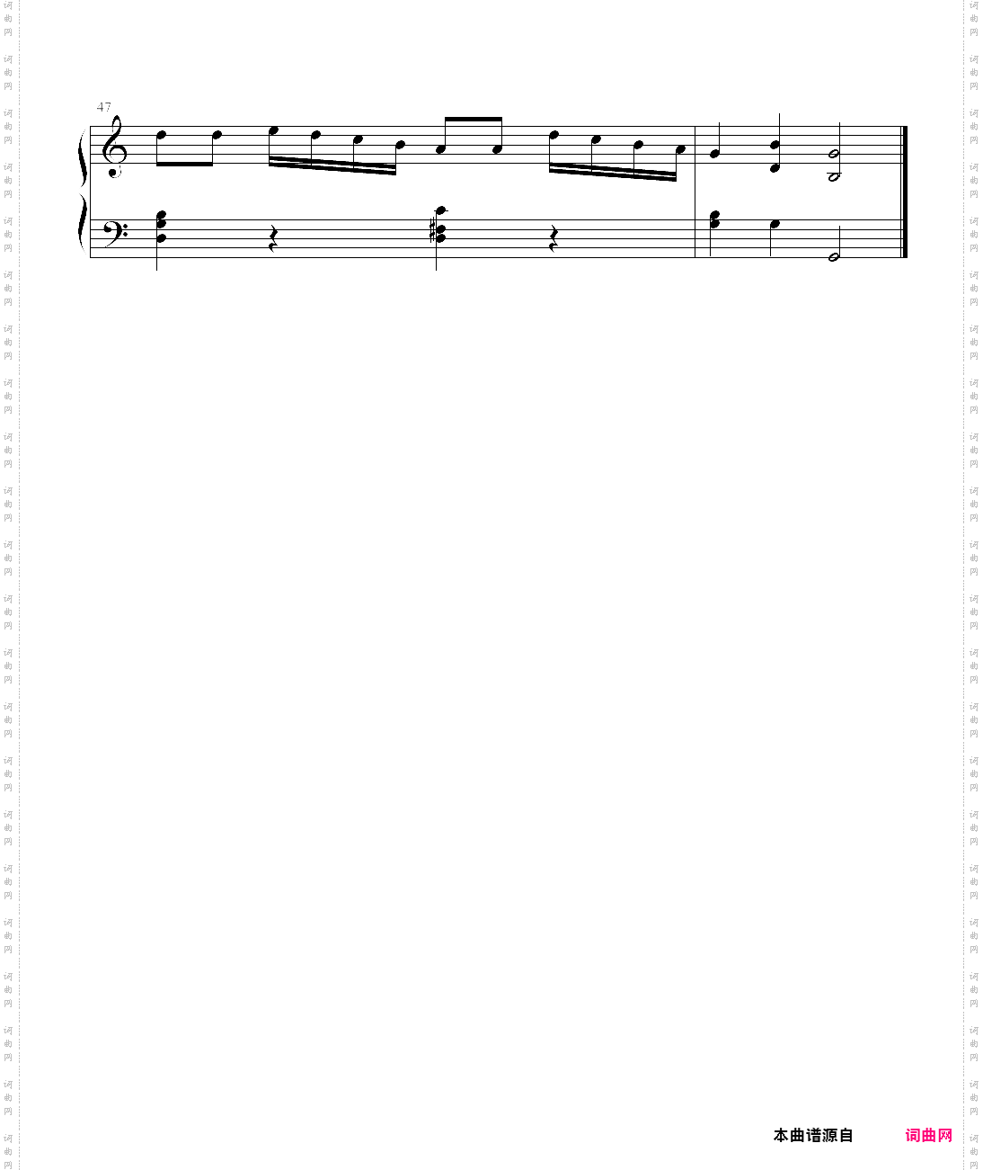 【钢琴块 2 等级歌曲】125· c大调奏鸣曲k330 第一章