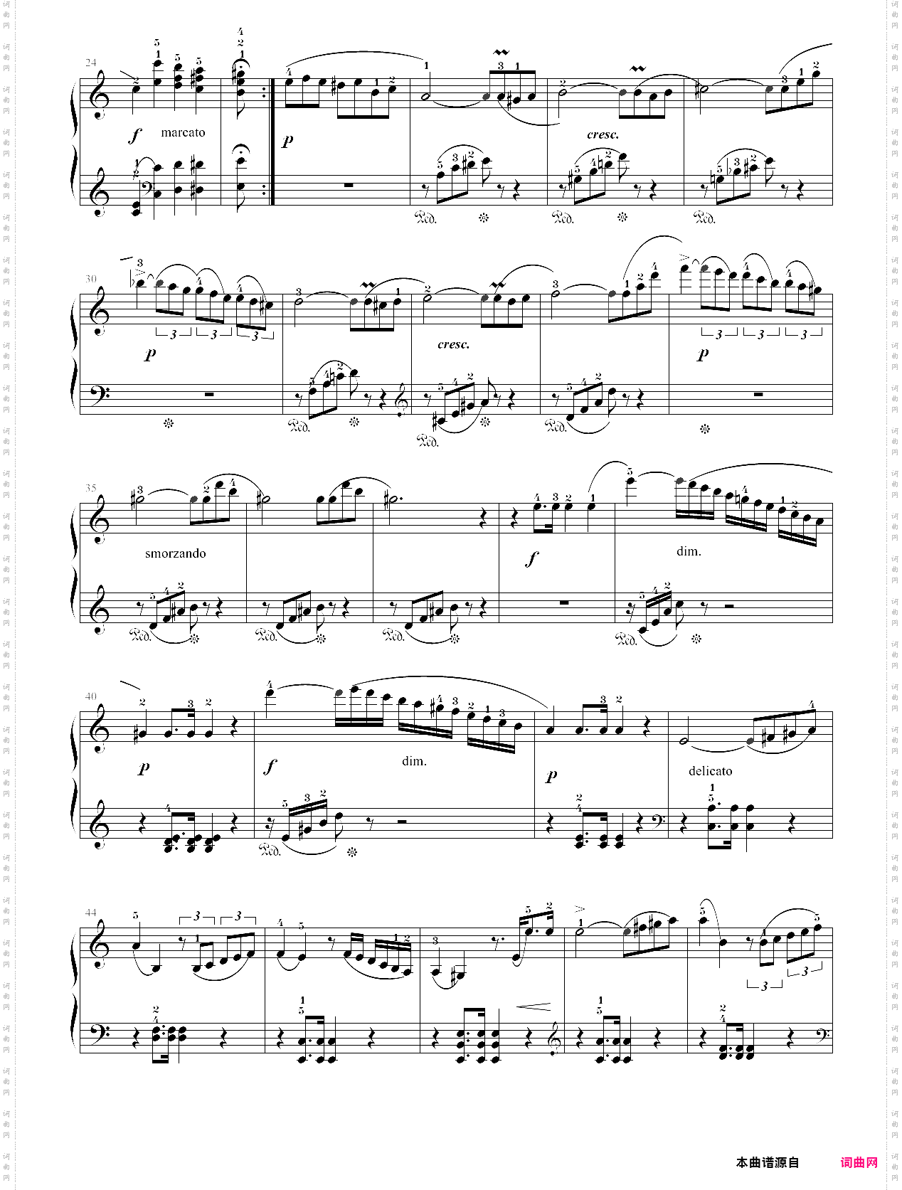73·高师钢基二小奏鸣曲第一乐章