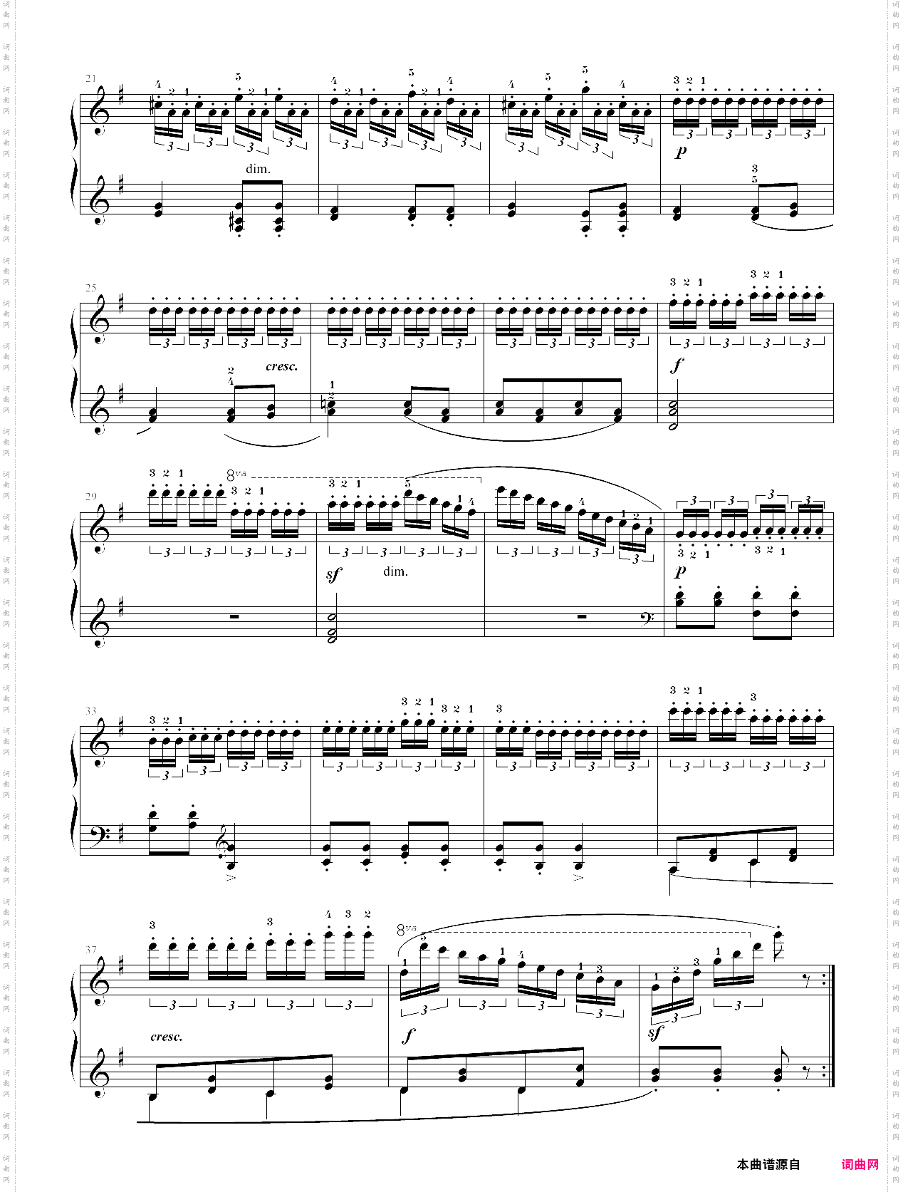 63·高师钢基二练习曲第100页