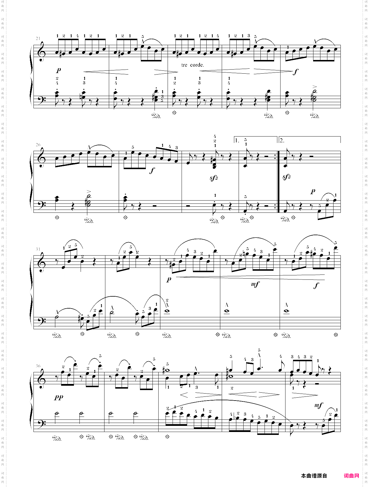 54·高师钢基二小奏鸣曲第一乐章