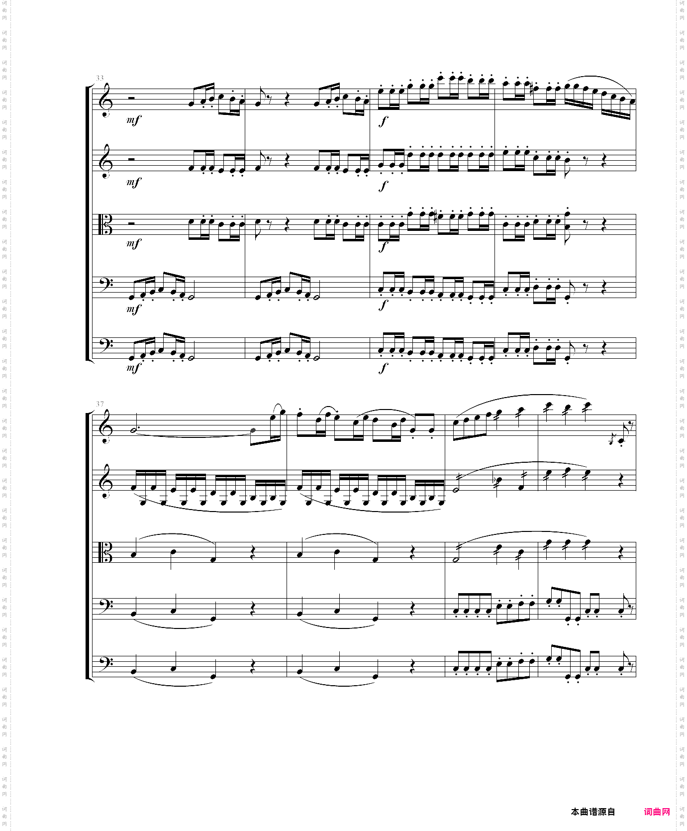 march in c, op·124b
