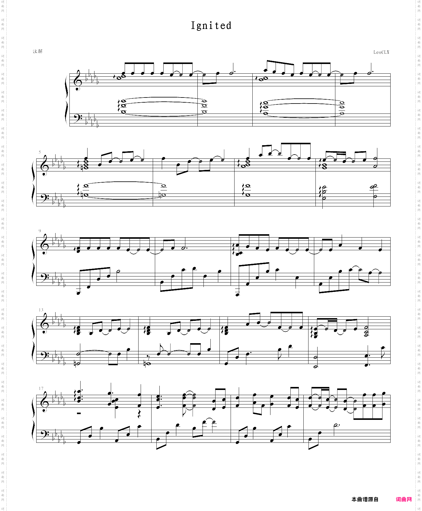 ignited_piano version