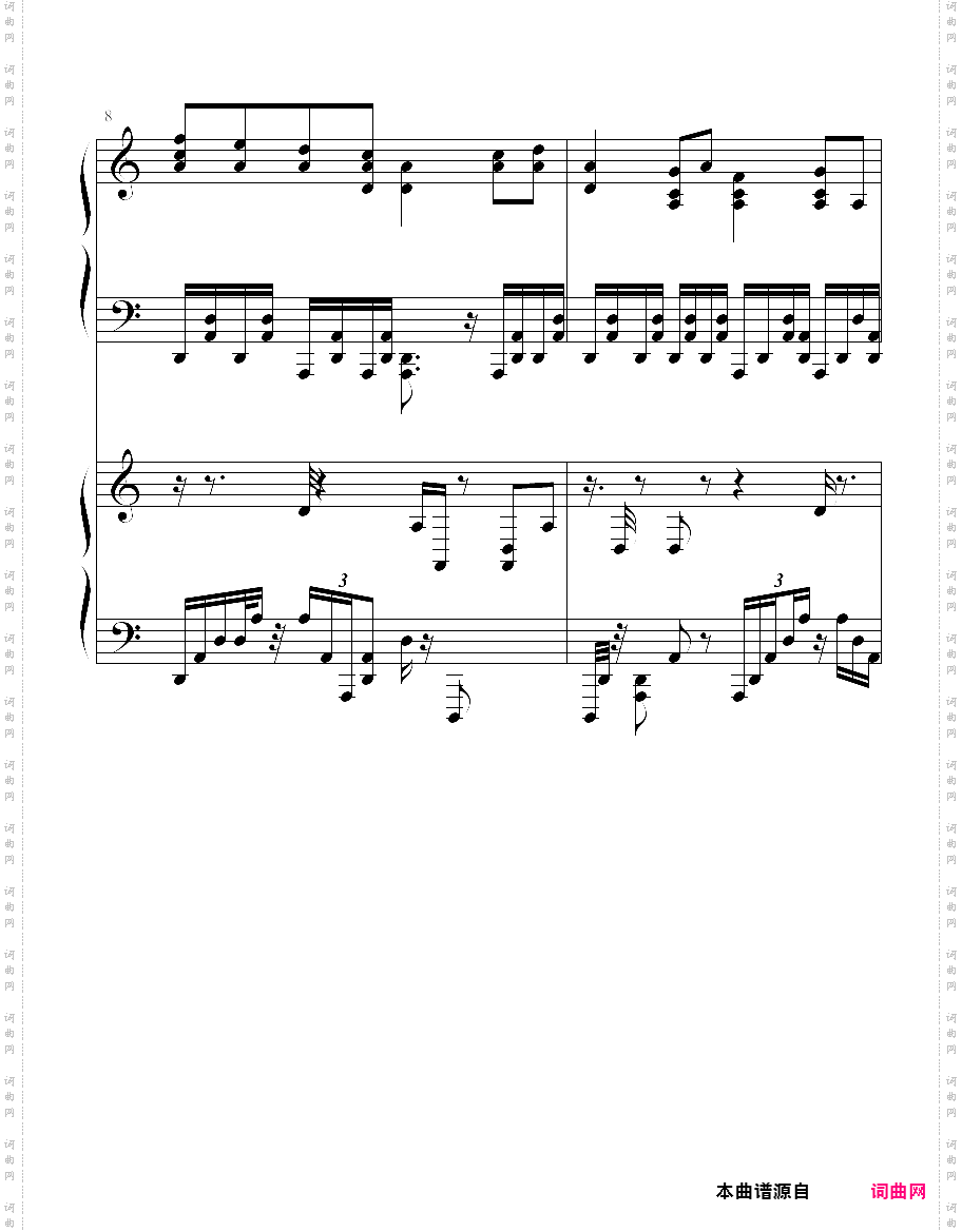 曇天 双钢琴ver· 银魂