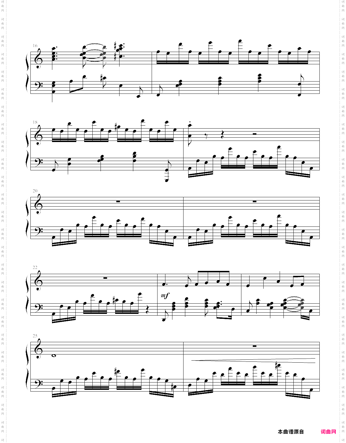月光_切分练习曲op·1