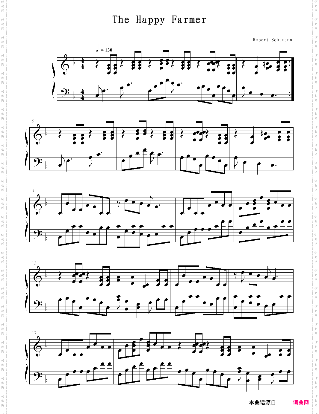 快乐的农夫_【钢琴块 2 等级歌曲】90