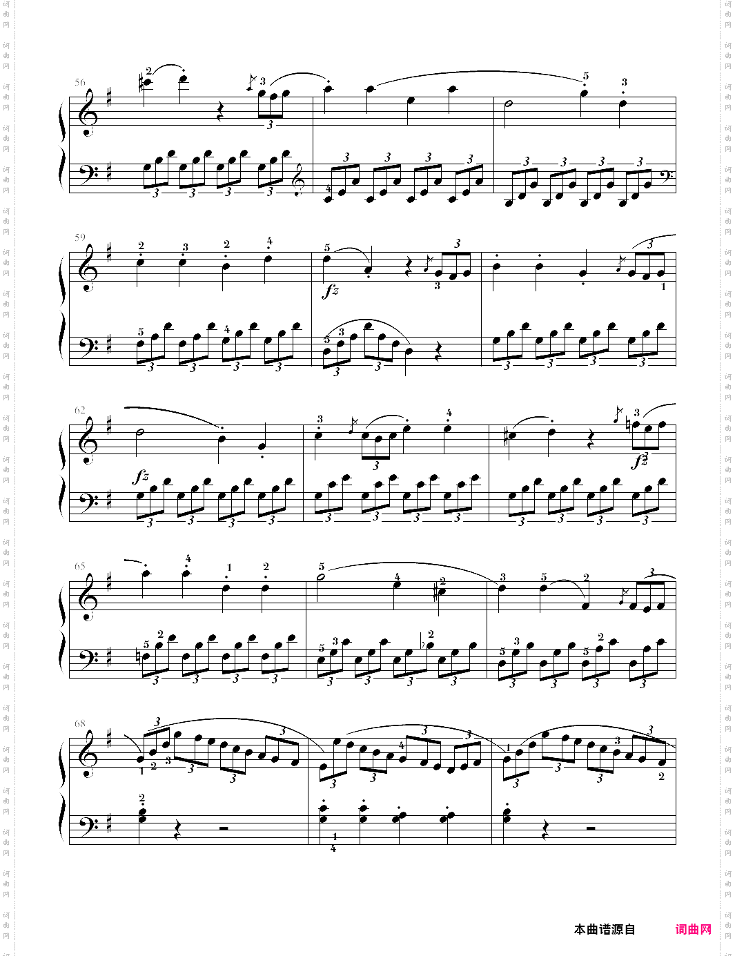 小奏鸣曲op36 no·05-1