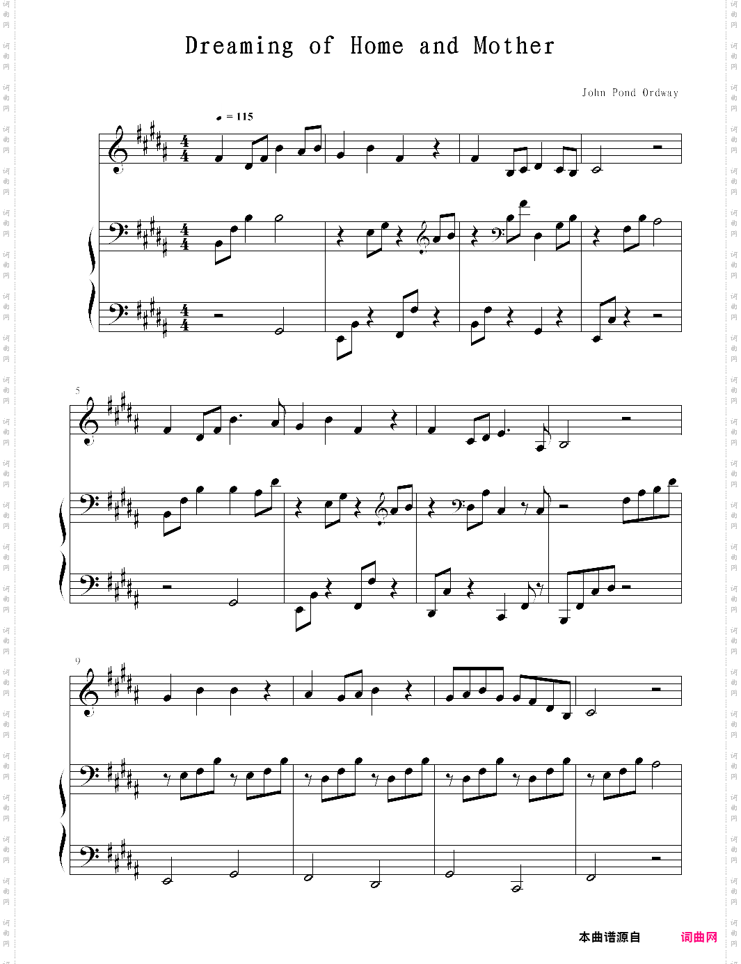 【钢琴块 2 等级歌曲】61 送别