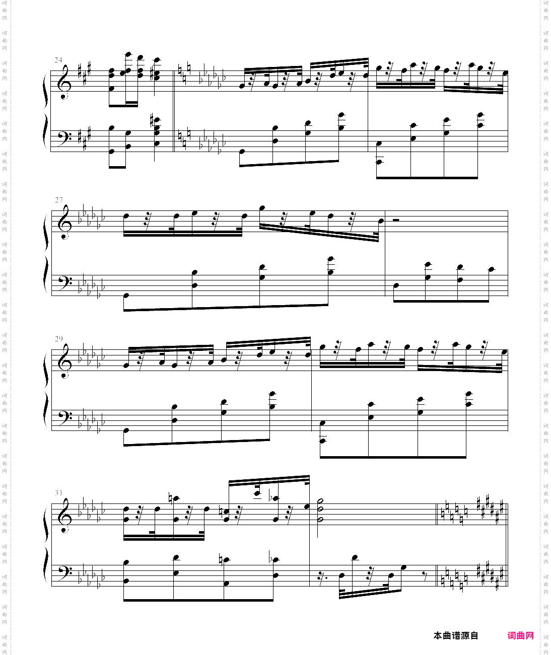【钢琴块 2 等级歌曲】55 幽默曲 no·7