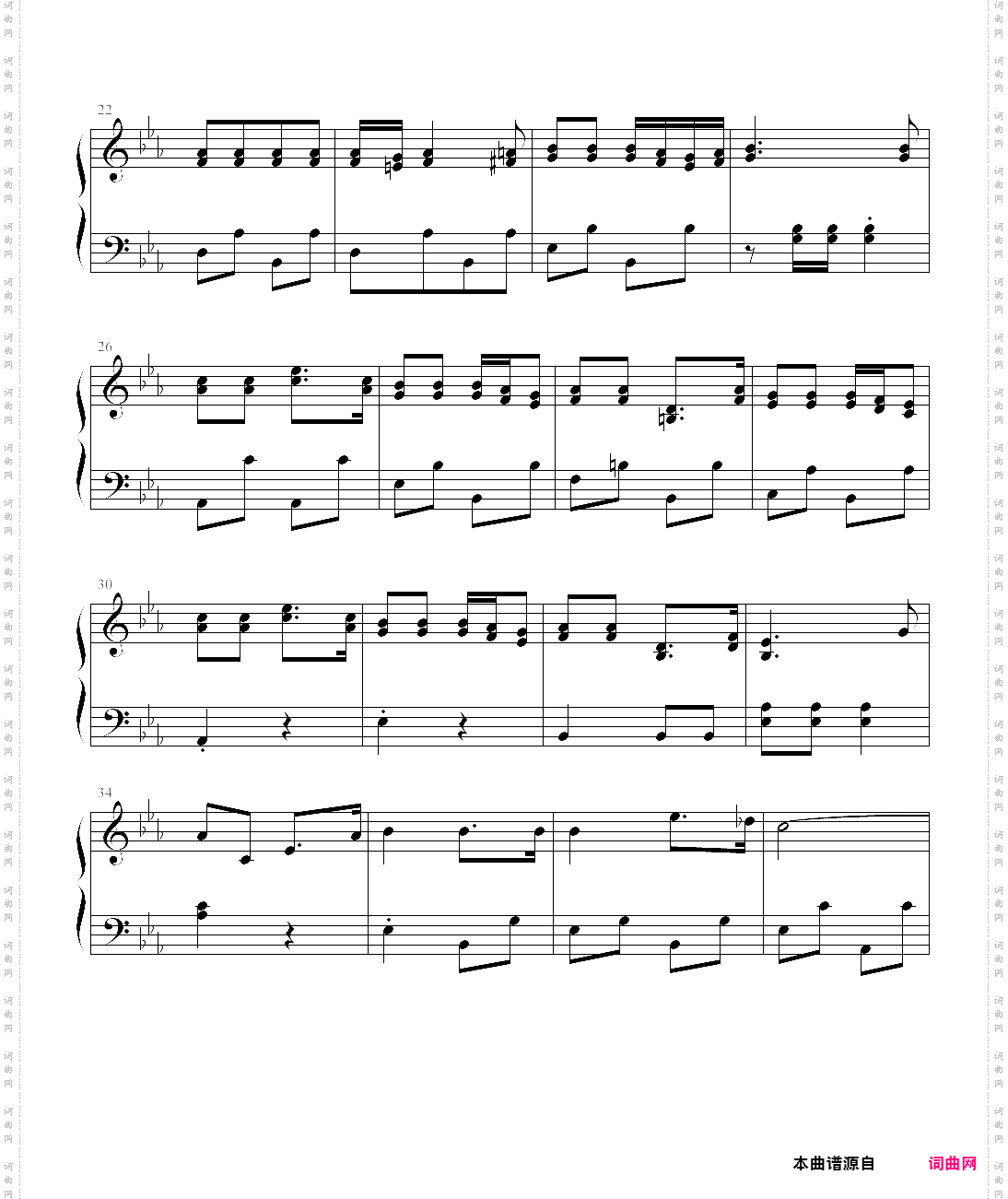 【钢琴块 2 等级歌曲】52 巡逻兵进行曲