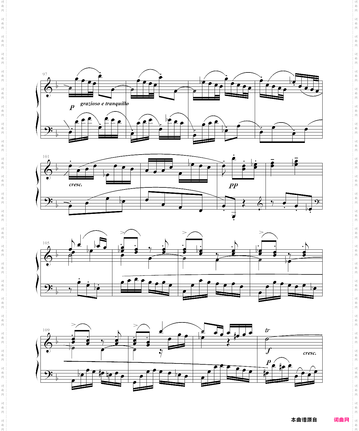 巴赫-bwv971第一乐章，f大调意大利协奏曲