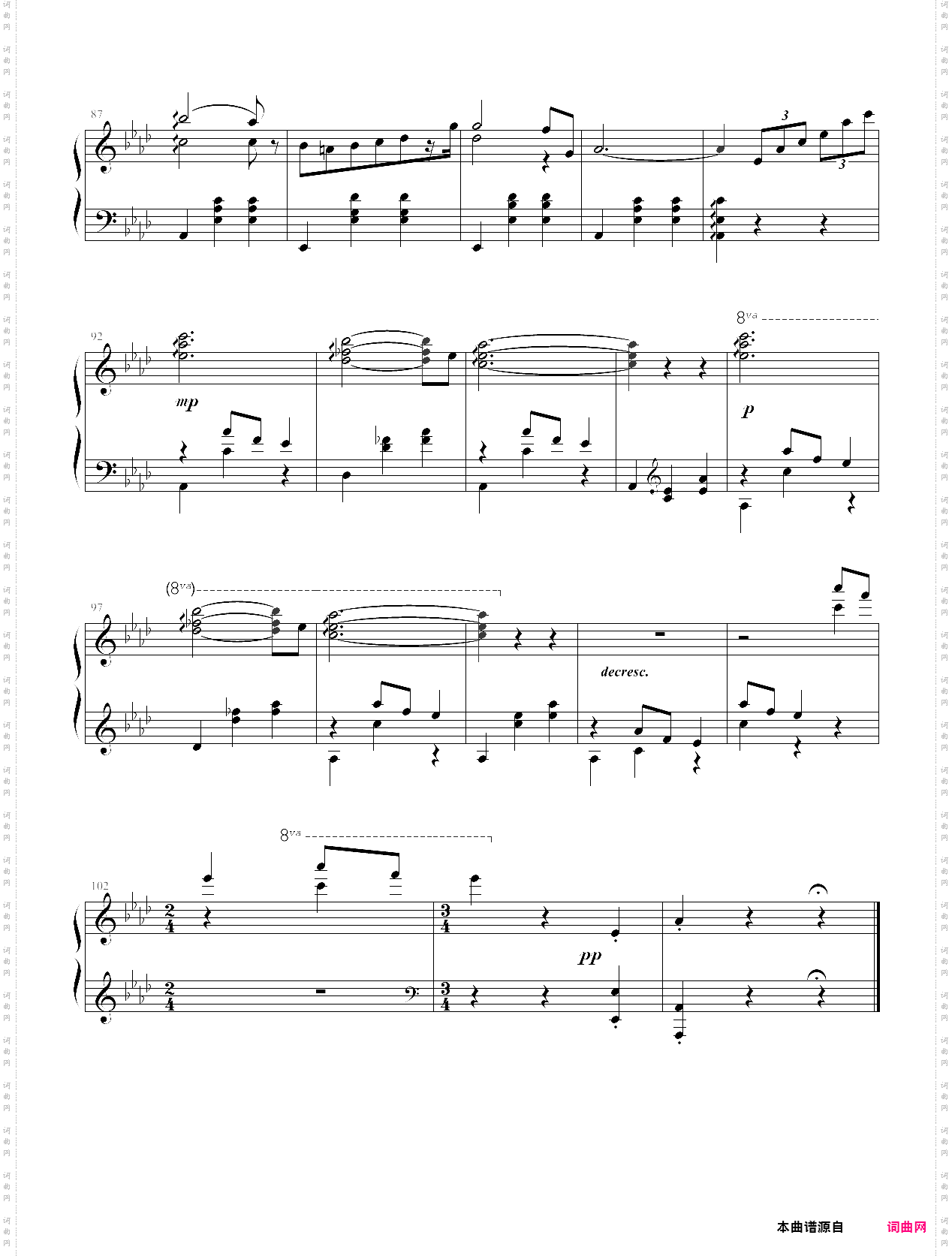 降a大调圆舞曲