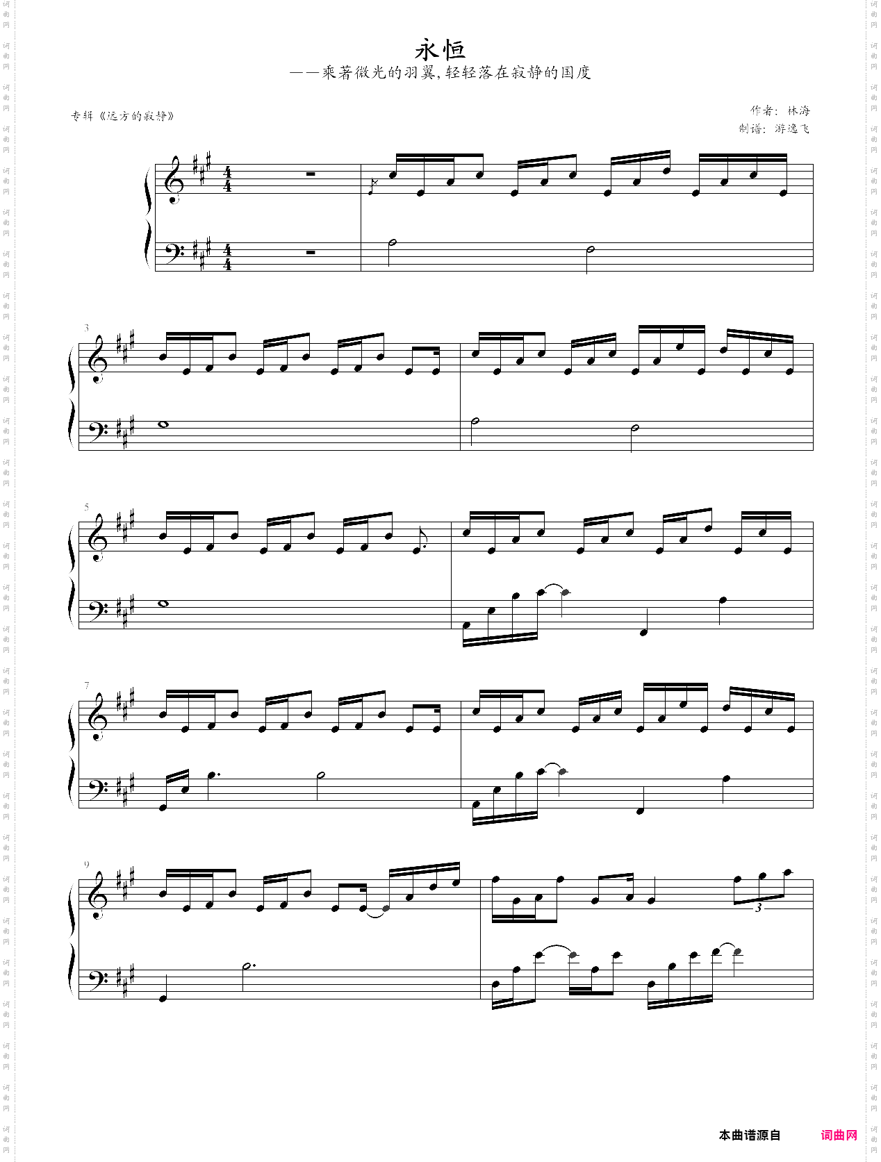 永恒林海《远方的寂静》