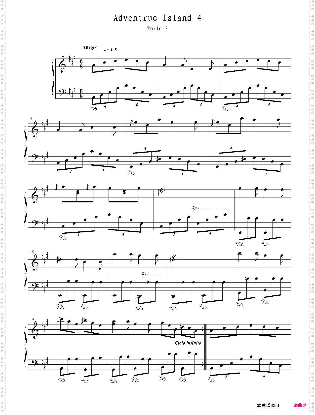 fc高桥名人冒险岛4-world2