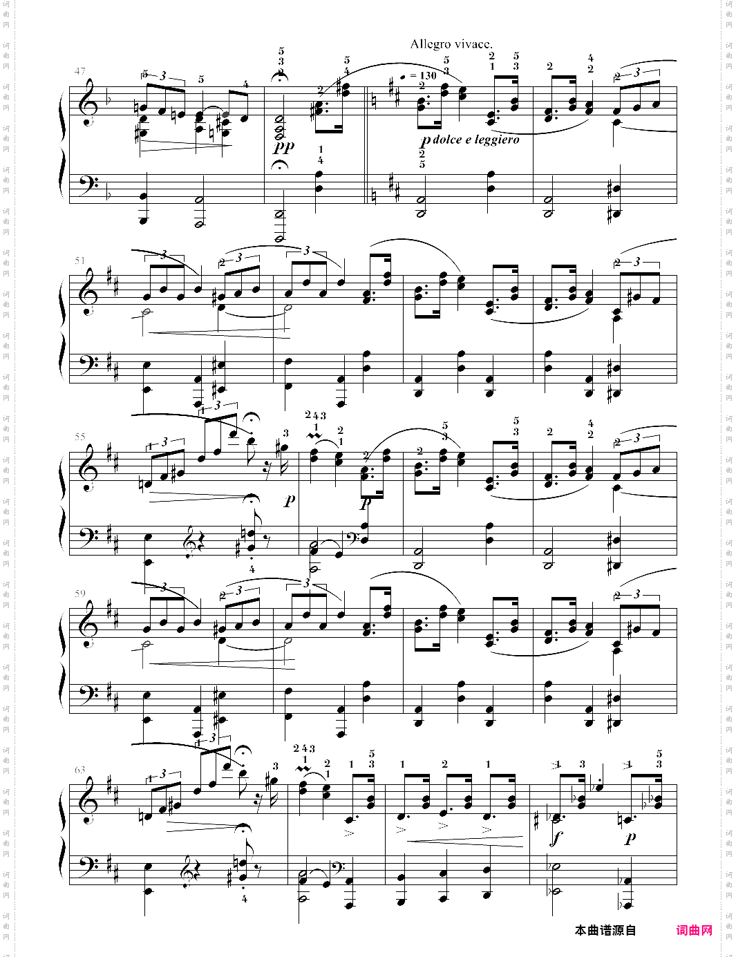 6-1、svundne dage过去【edvard grieg爱德华·格里格】-z0863