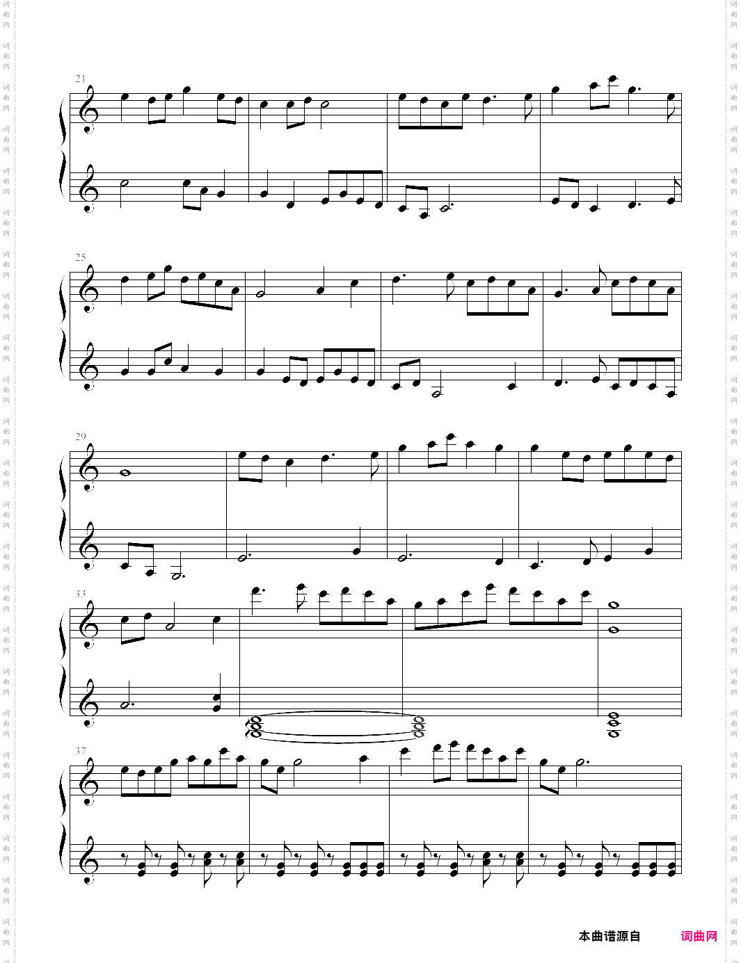 【钢琴块 2 等级歌曲】10 茉莉花