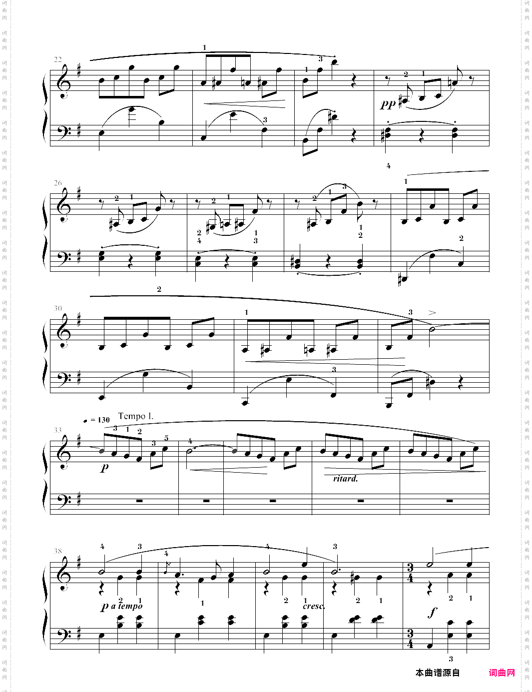 2-7、vals圆舞曲【edvard grieg爱德华·格里格】-z0842