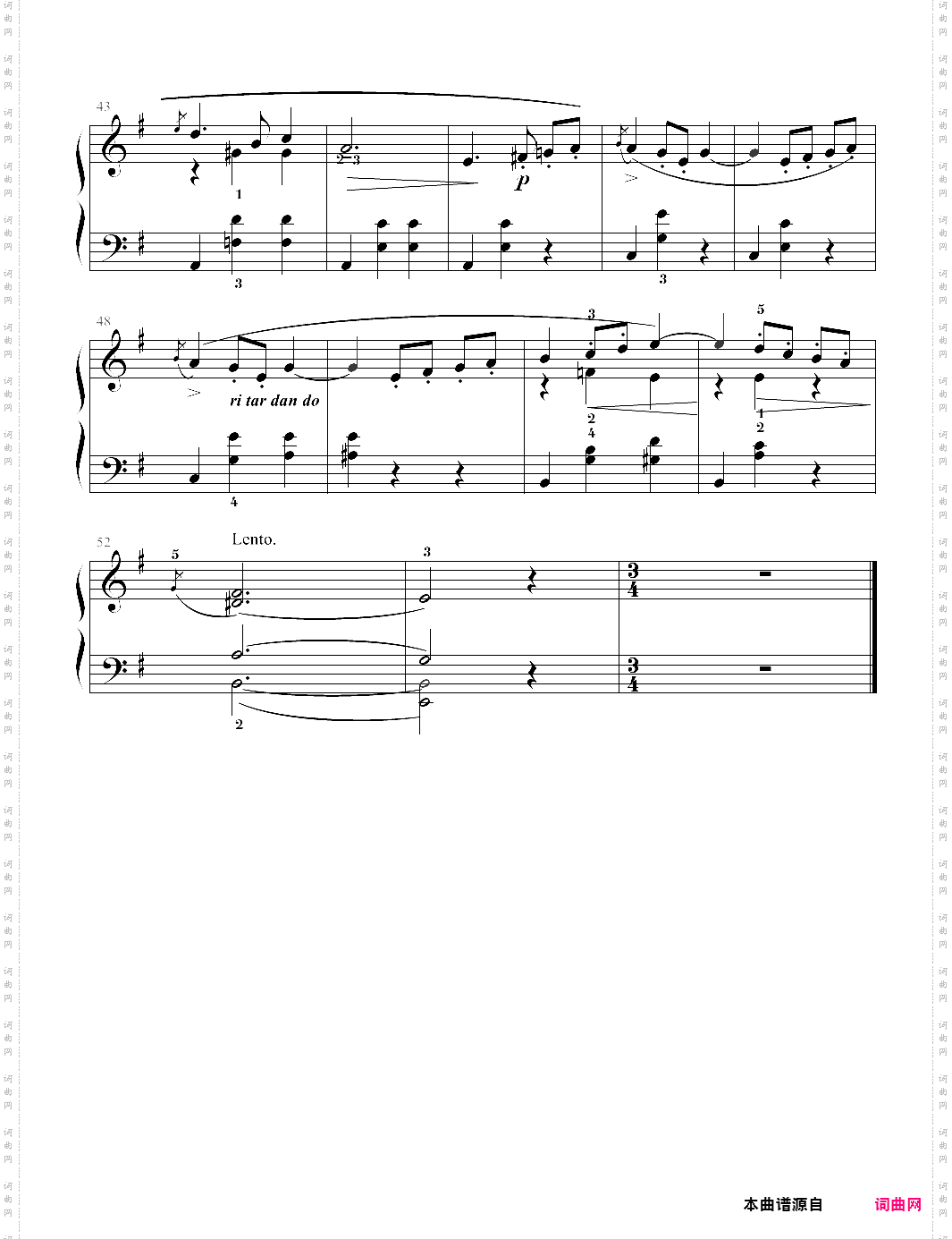 2-7、vals圆舞曲【edvard grieg爱德华·格里格】-z0842