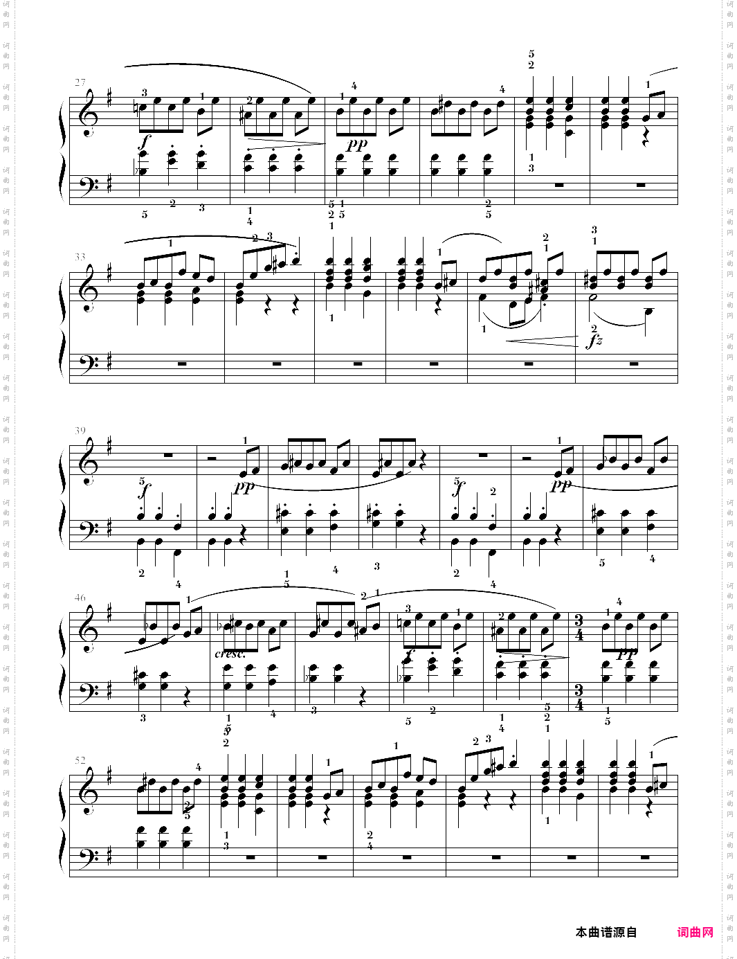 1-4、alfedans精灵之舞【edvard grieg爱德华·格里格】-z0831