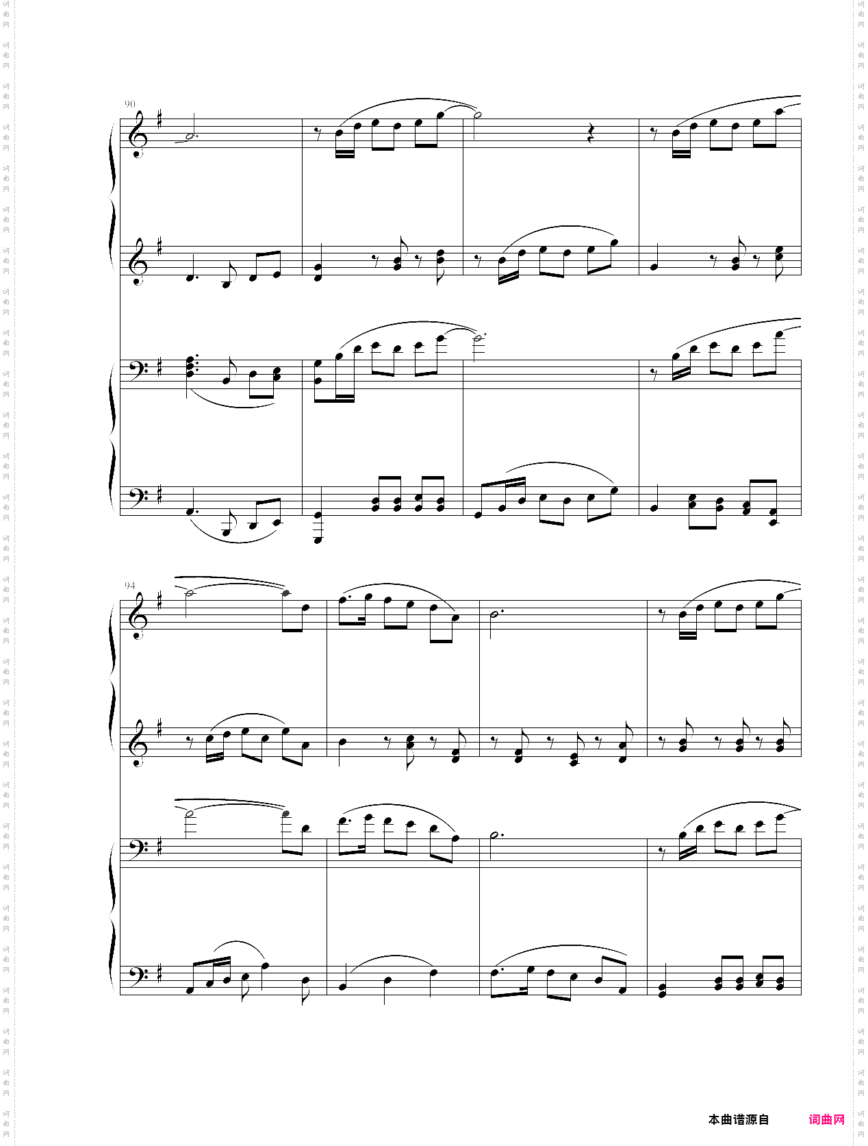 胜利舞曲_四手联弹钢琴曲